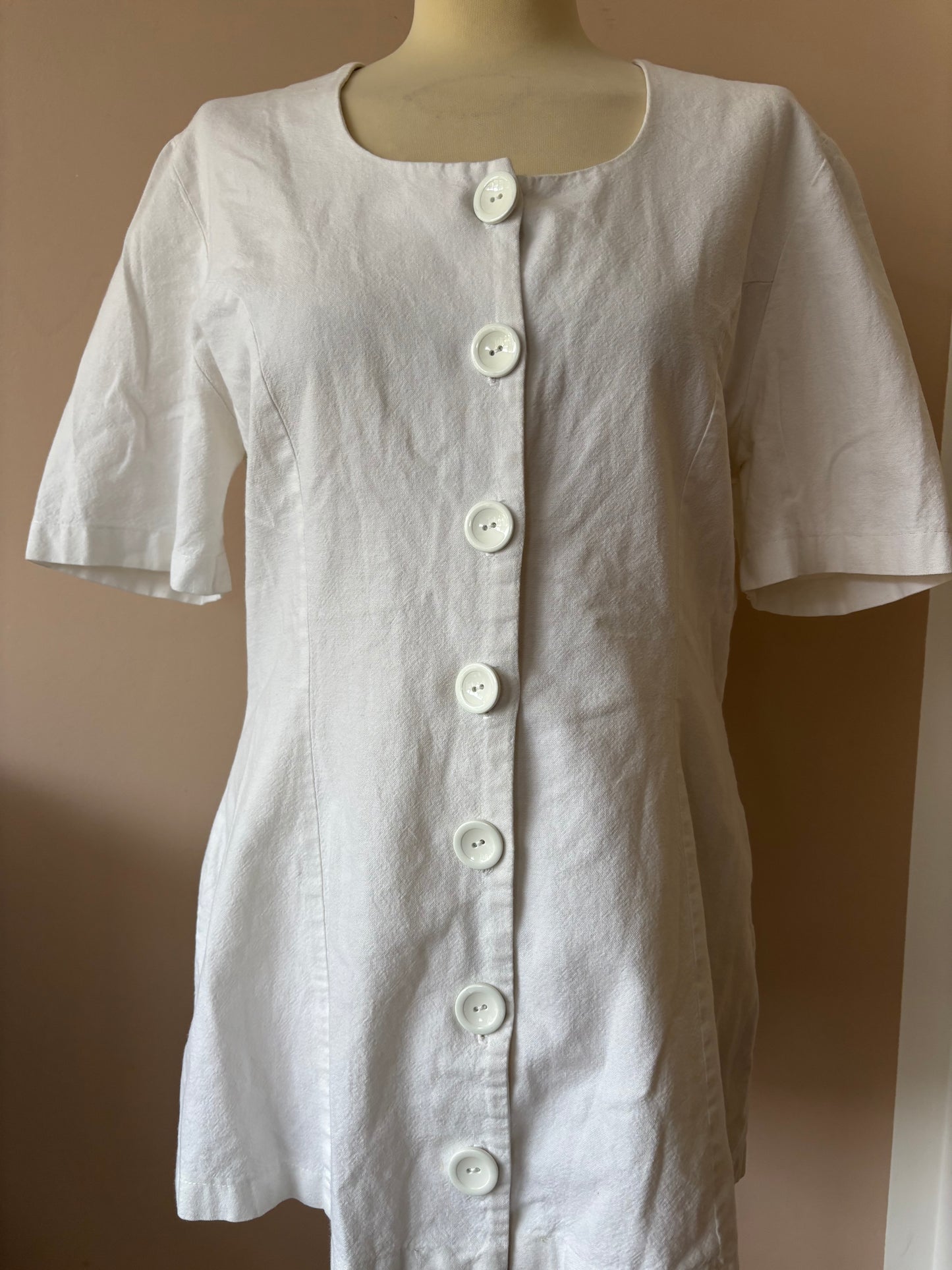 Vintage white top size 10/12