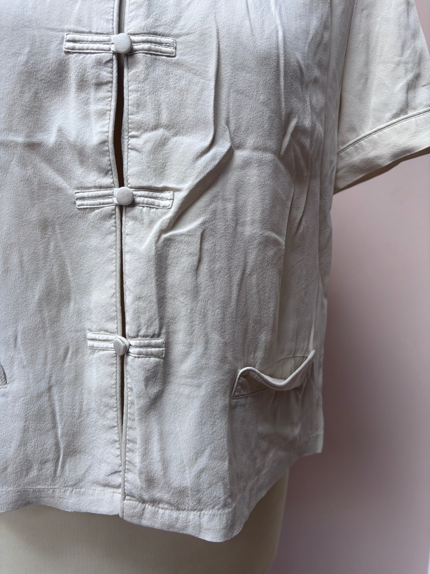 Vintage 100% silk top size 8/10