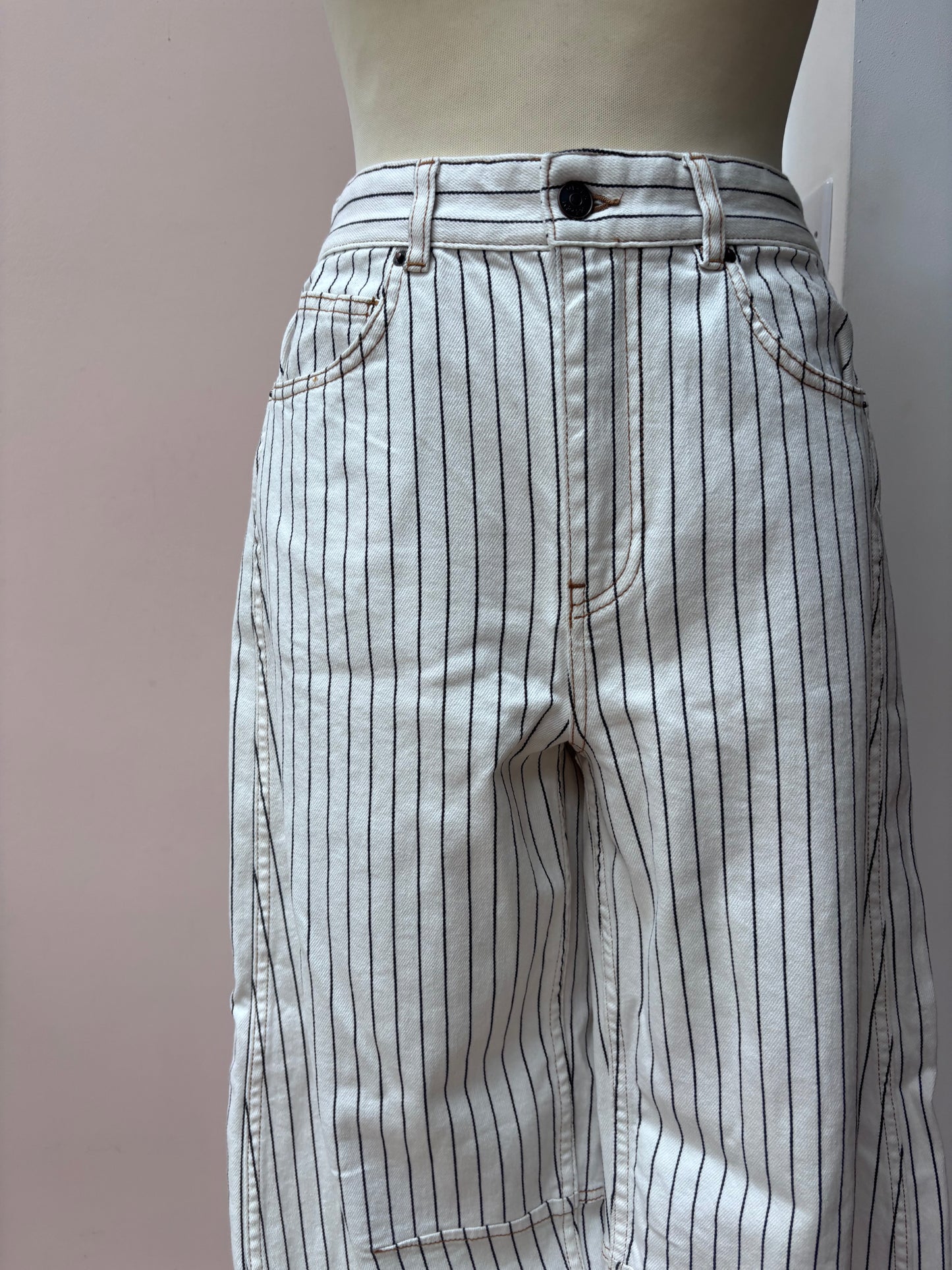 Me and Em pin stripe jeans size 12