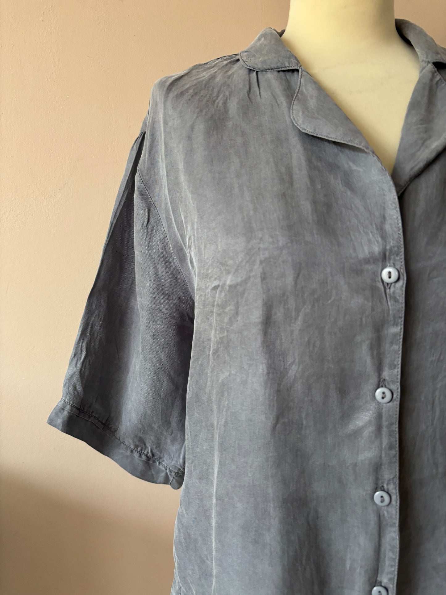 Grey blouse size 10