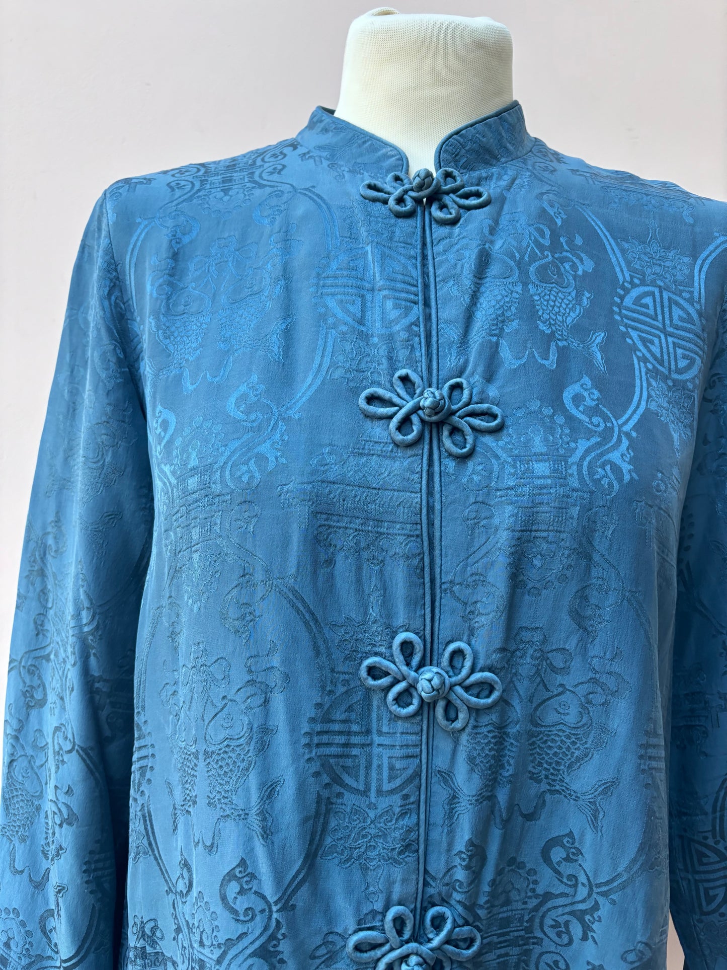 Vintage 100% silk top size 10/12