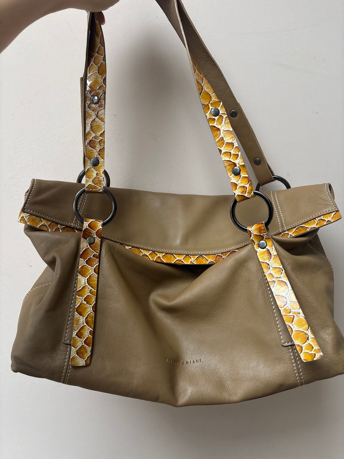 Vintage Marco Buggiani leather bag