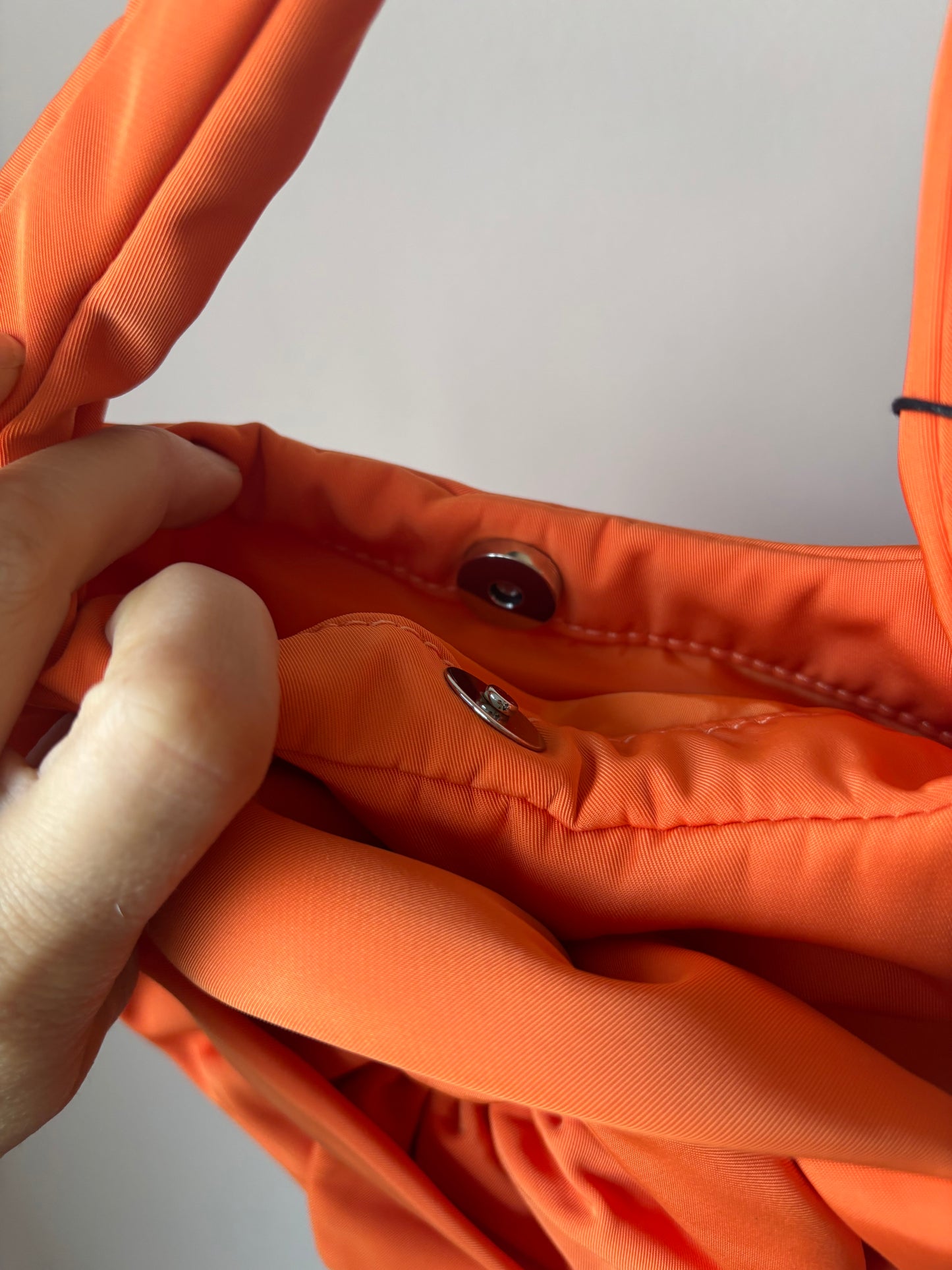 Orange 3D flower bag BNWT