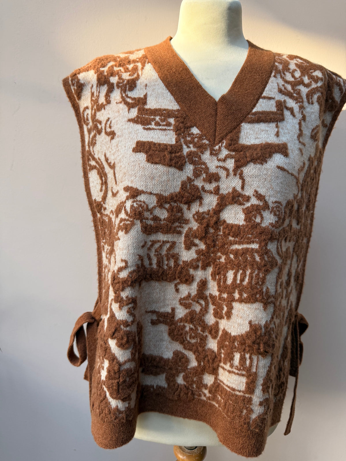 Rejina Pyo tank top side ties one size