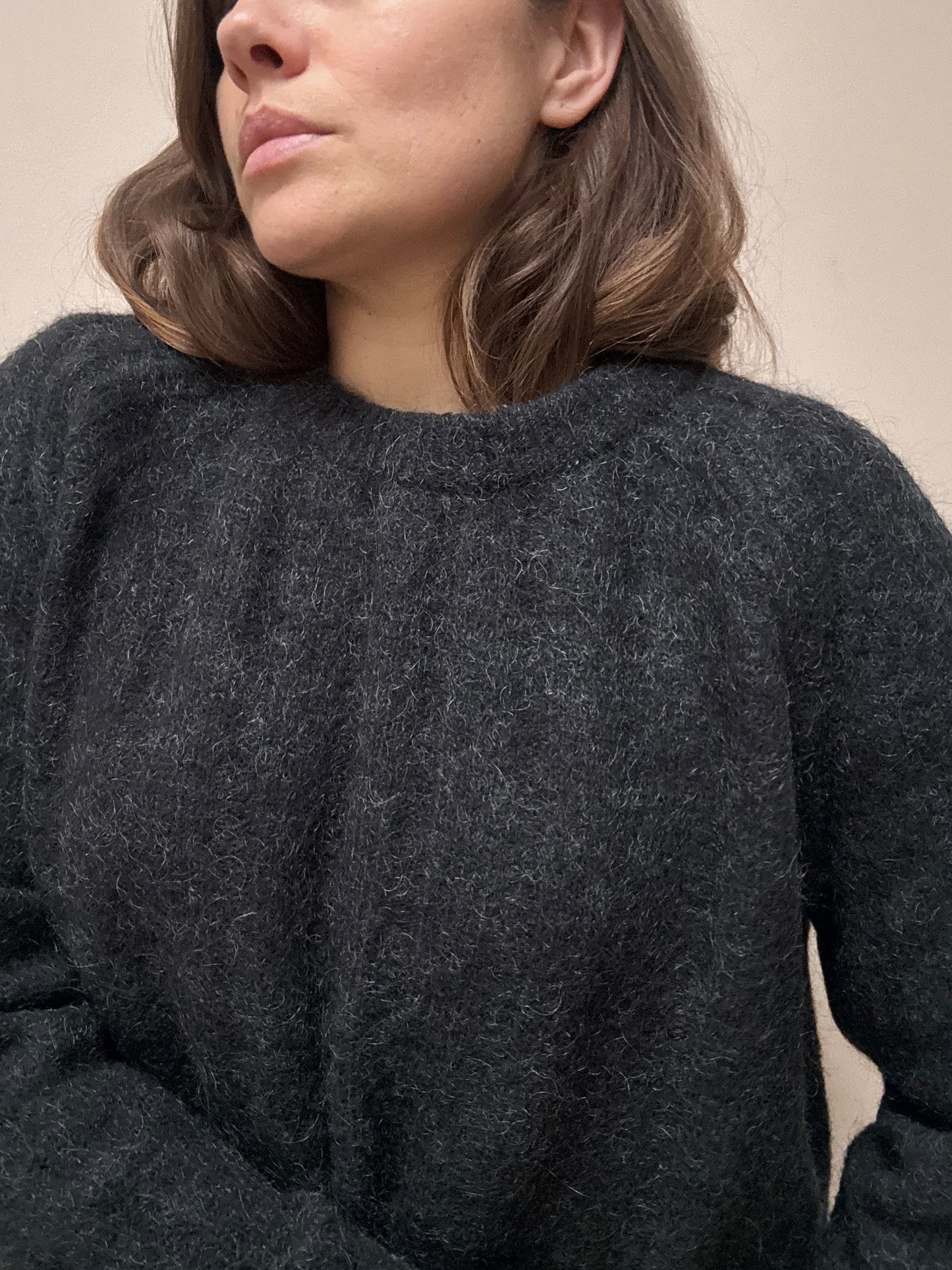 Soft black jumper size Medium