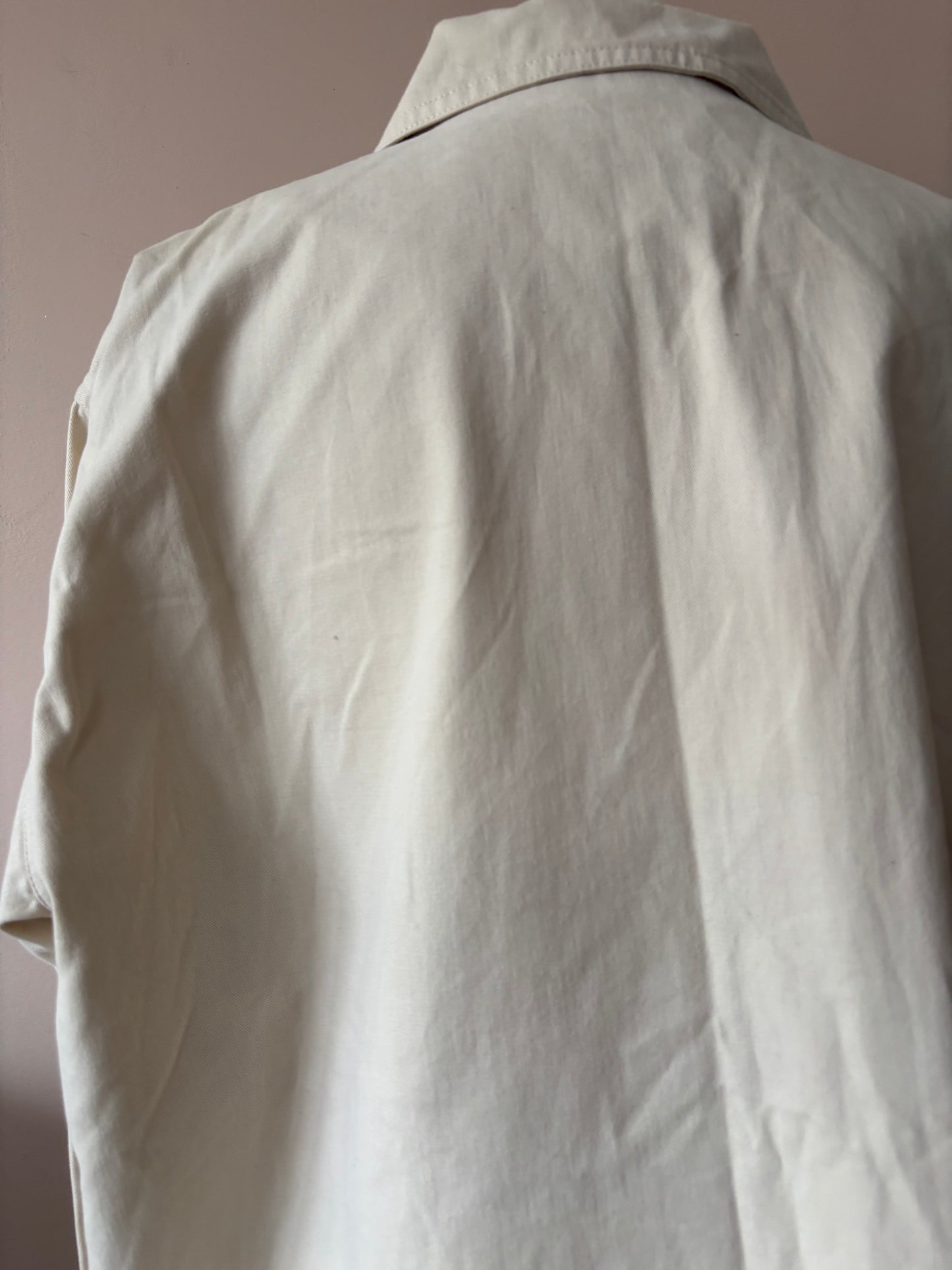 Stone cotton jacket size 12 dipped back