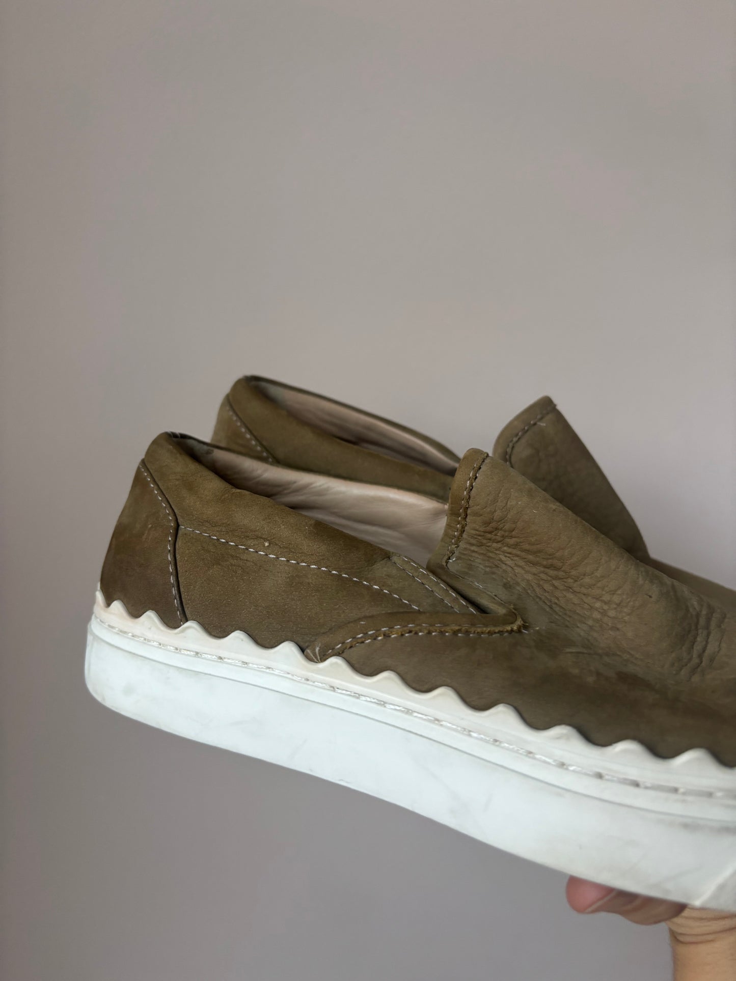 Chloe suede shoes size UK5