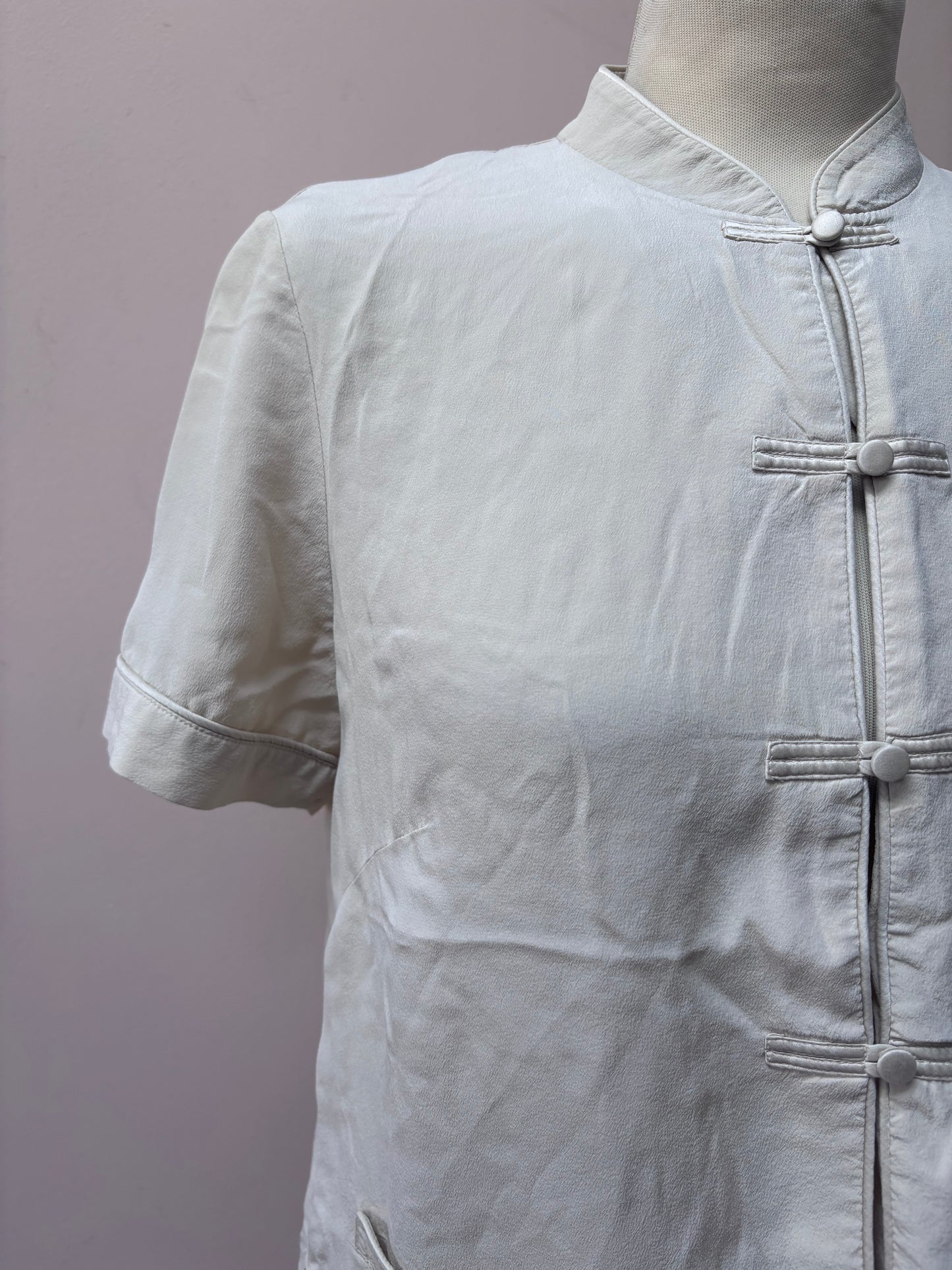 Vintage 100% silk top size 8/10