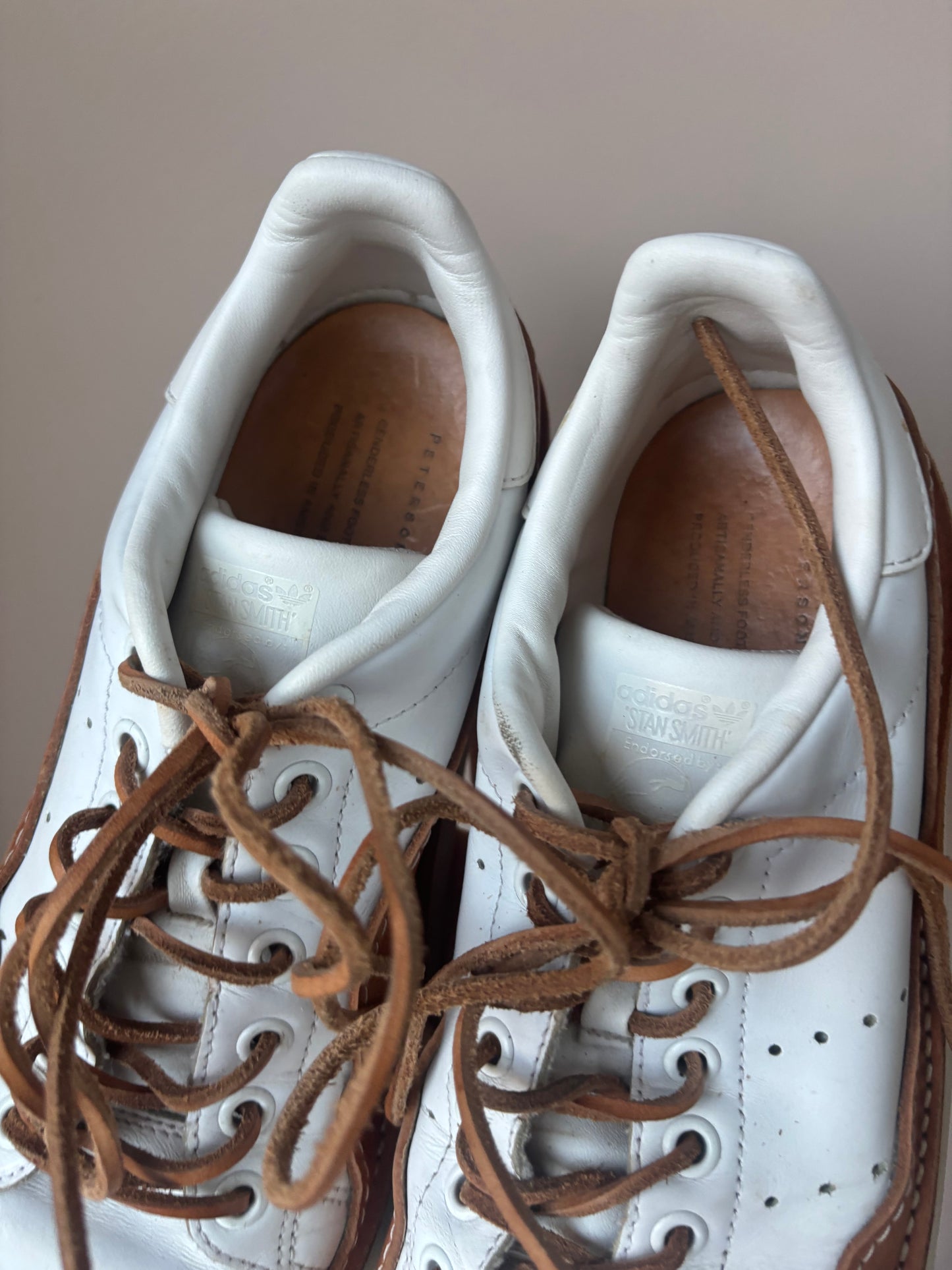 Stan Smith Peterson Stoop collaboration leather shoes size U.K6