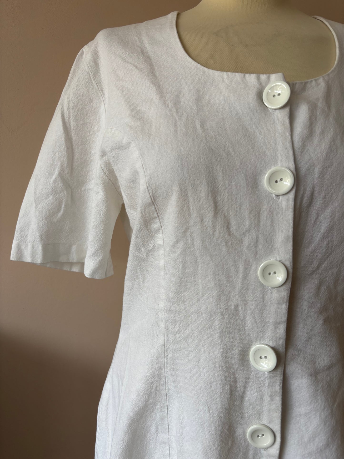 Vintage white top size 10/12