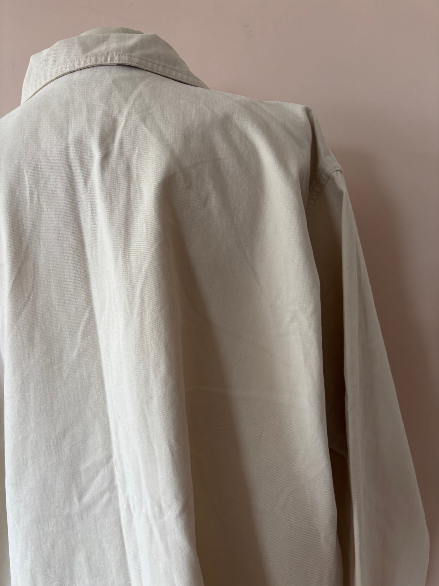 Stone cotton jacket size 12 dipped back