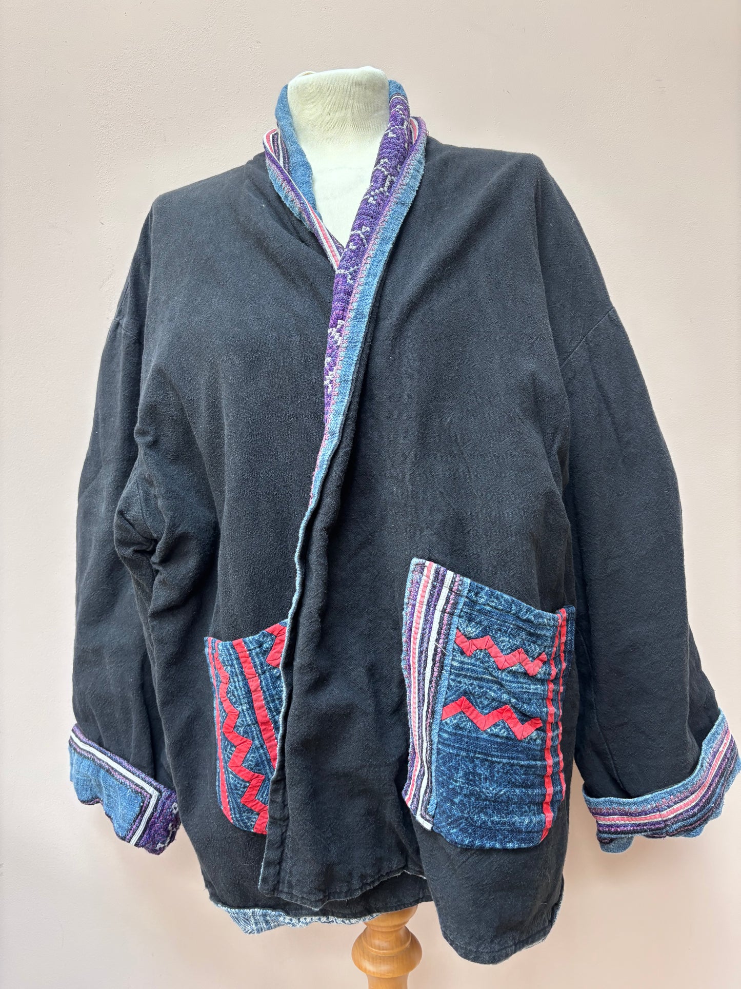 Vintage reversible cotton jacket size M/L