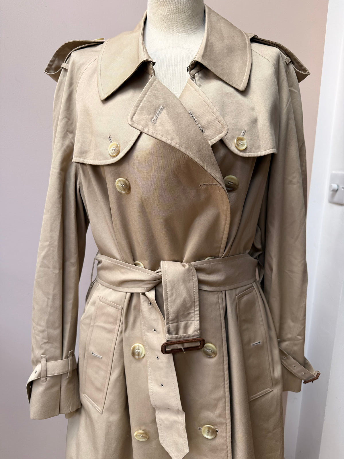 Vintage Mac with belt size 12/14