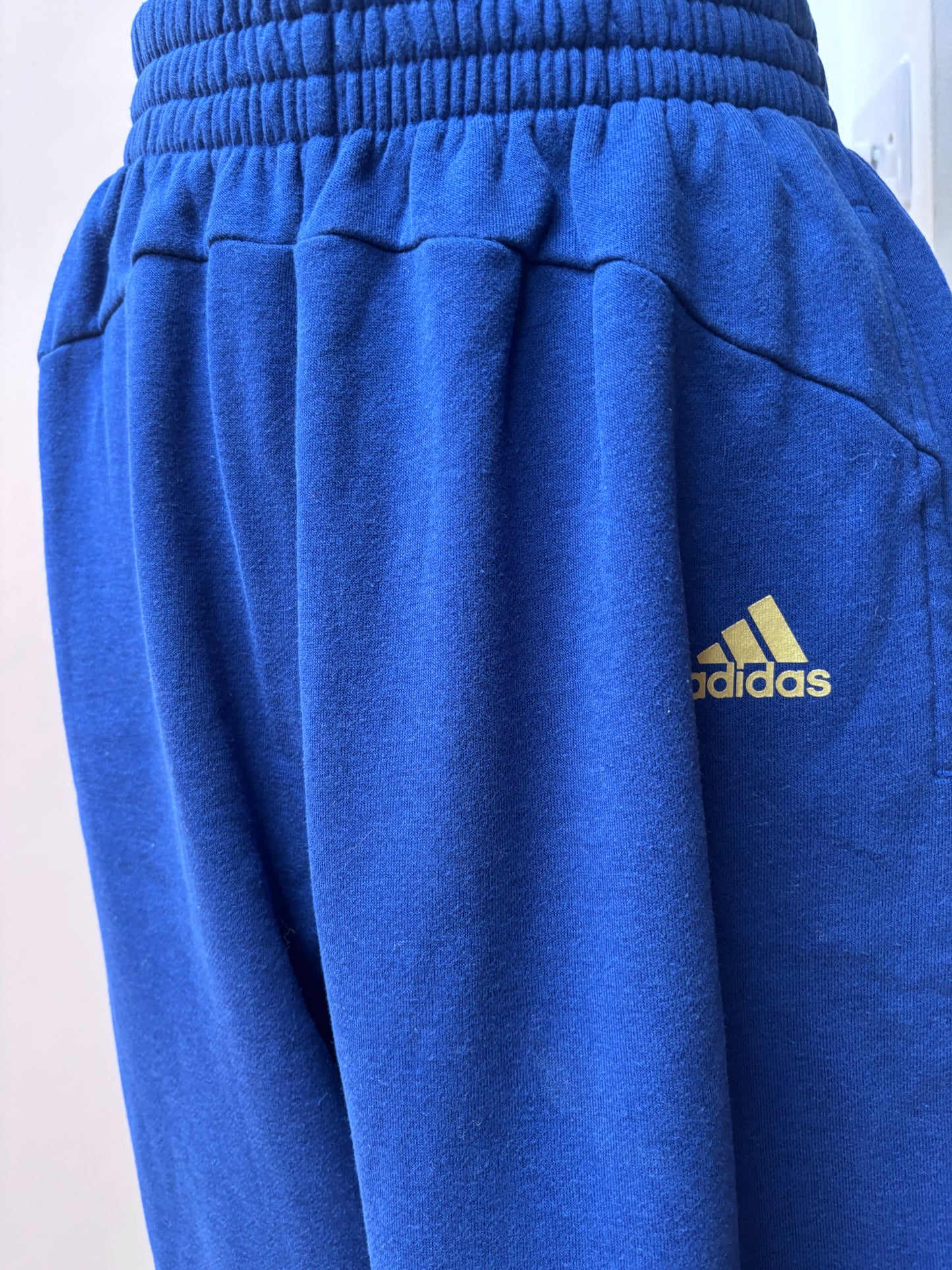Super soft blue Adidas joggers size Medium