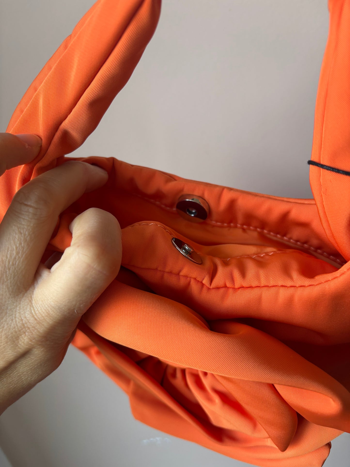 Orange 3D flower bag BNWT