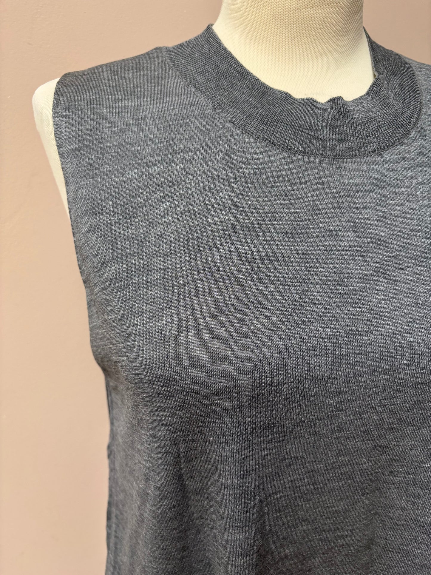 COS silk and cotton mix top size Medium