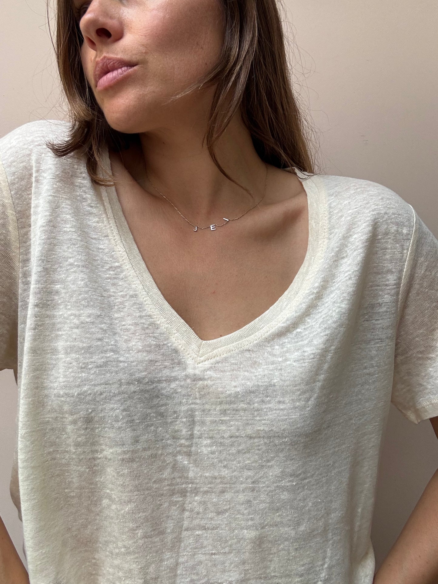 Super soft 100% linen top BNWT size Medium