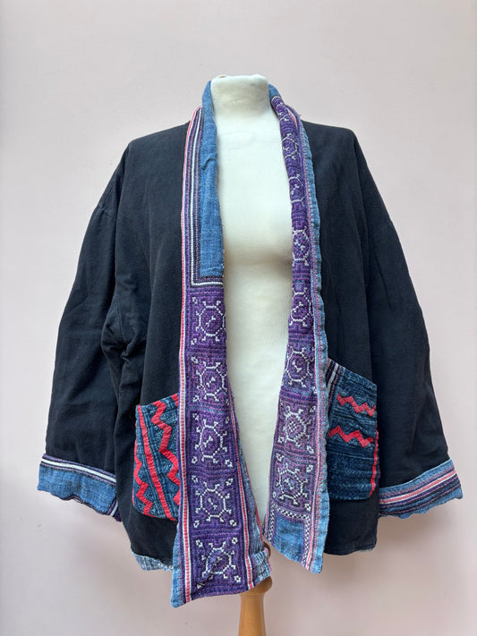 Vintage reversible cotton jacket size M/L