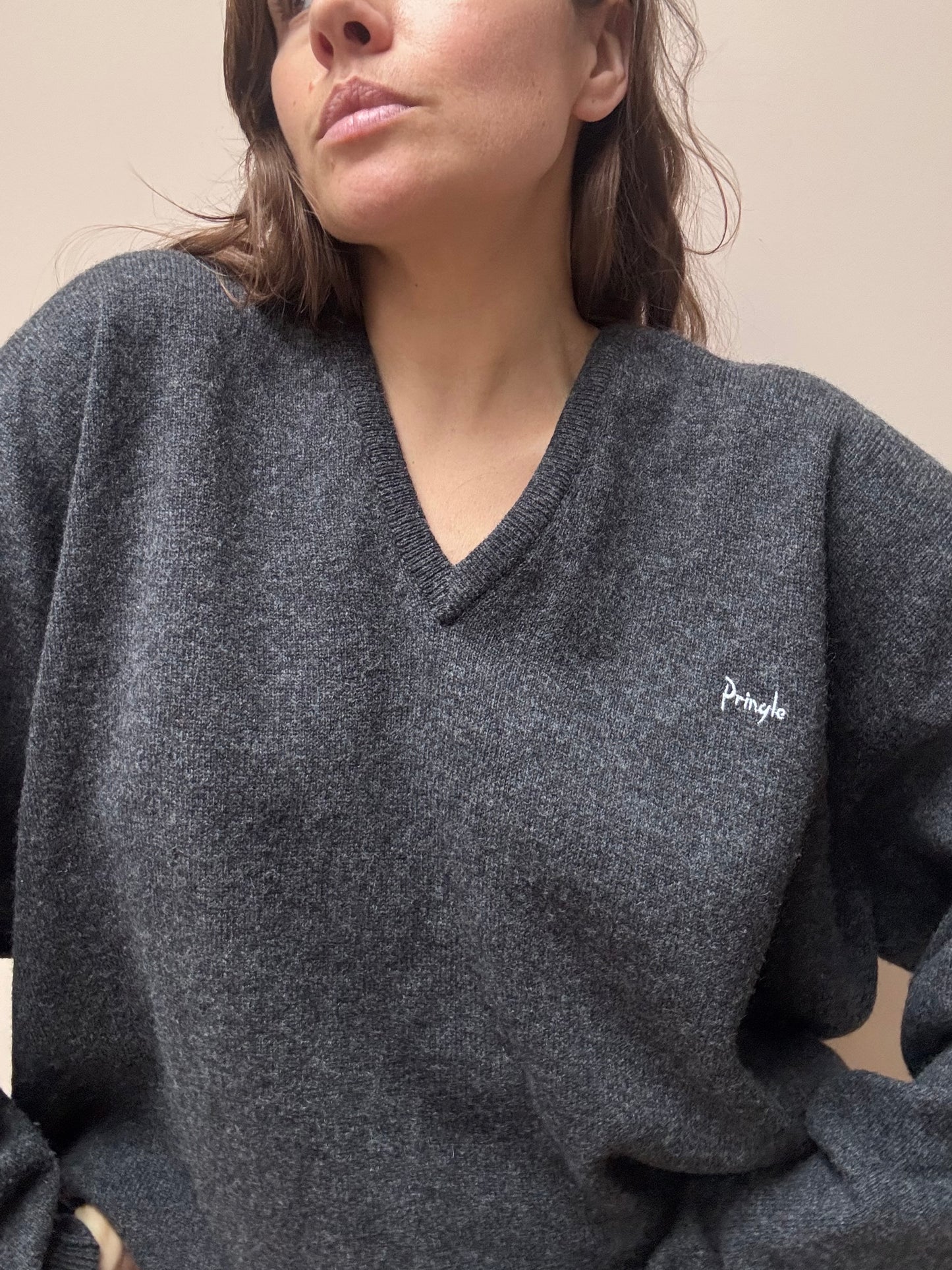 Vintage Pringle pure new wool jumper XL