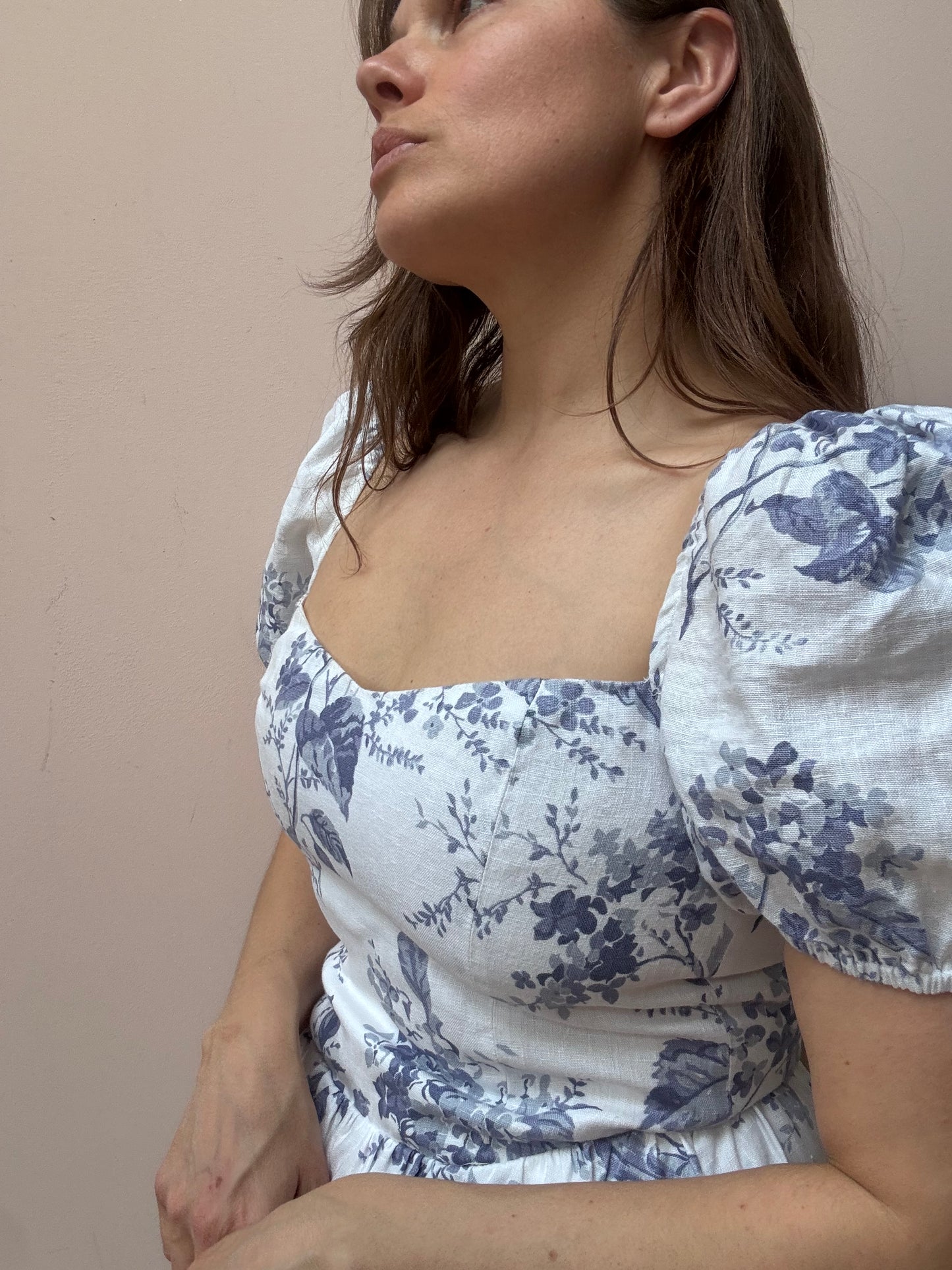 Reformation 100% linen dress size 10