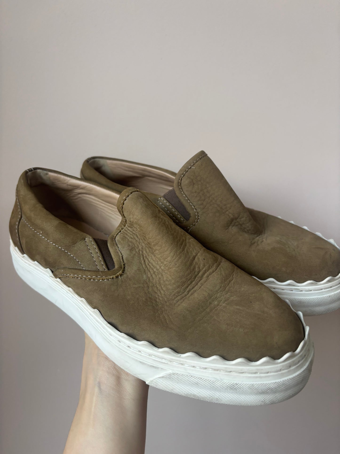 Chloe suede shoes size UK5