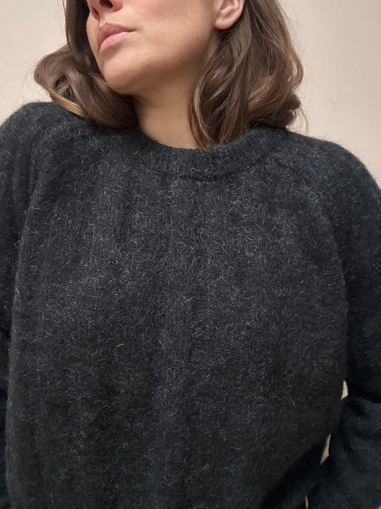 Soft black jumper size Medium