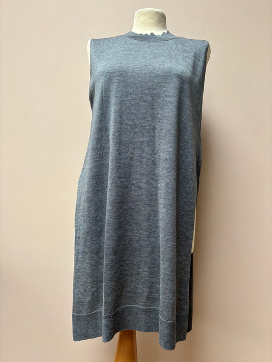 COS silk and cotton mix top size Medium