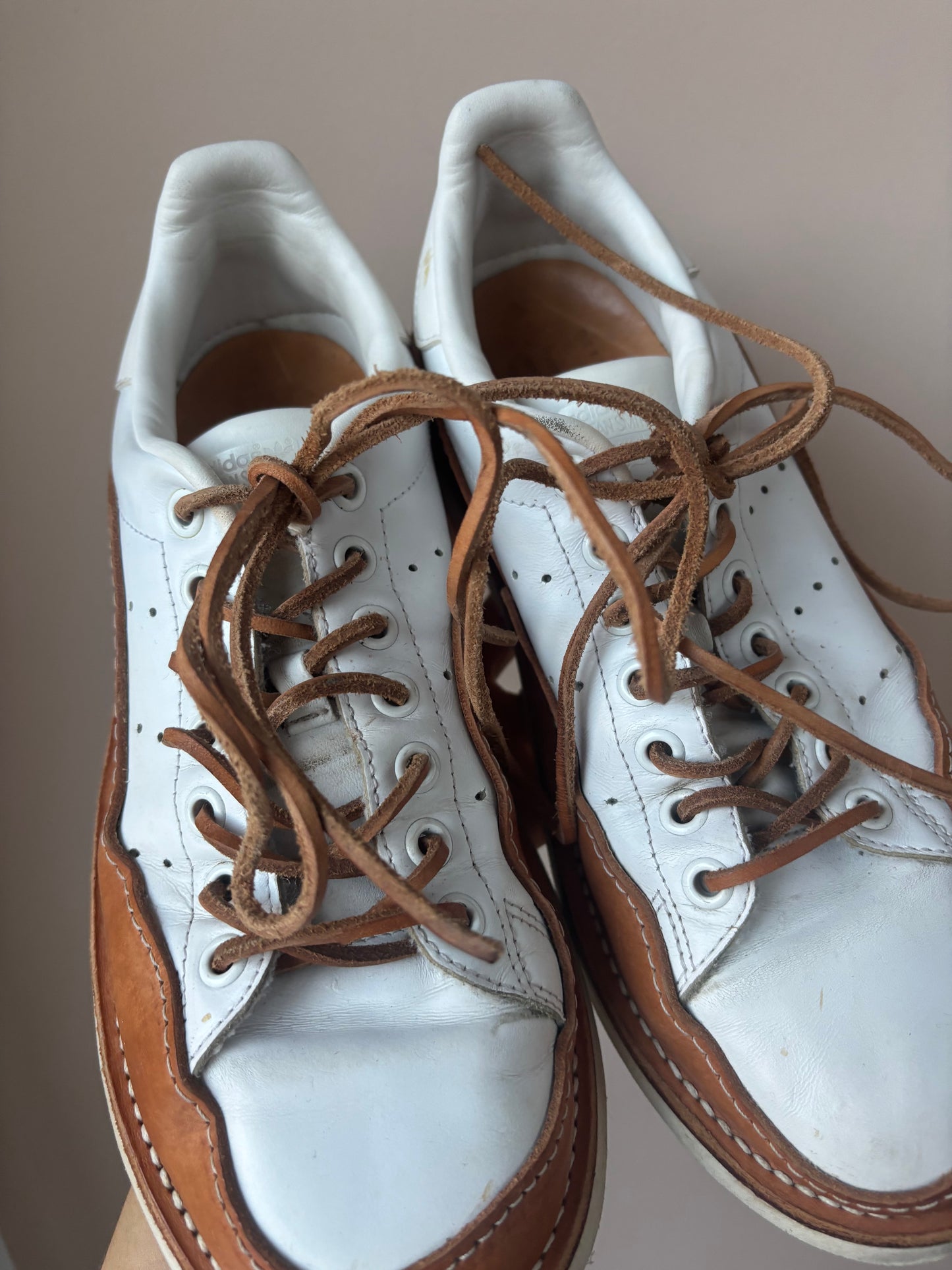 Stan Smith Peterson Stoop collaboration leather shoes size U.K6