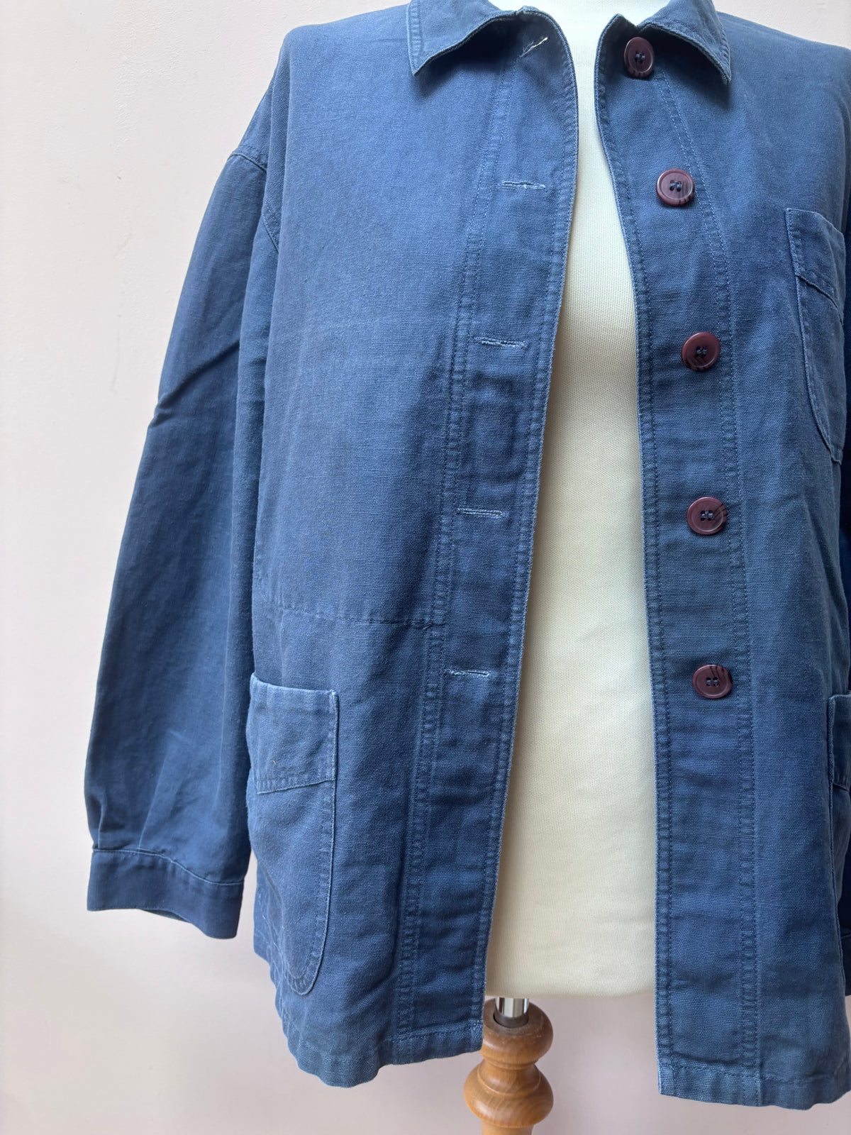 Vintage Laura Ashley cotton linen mix jacket size 10/12