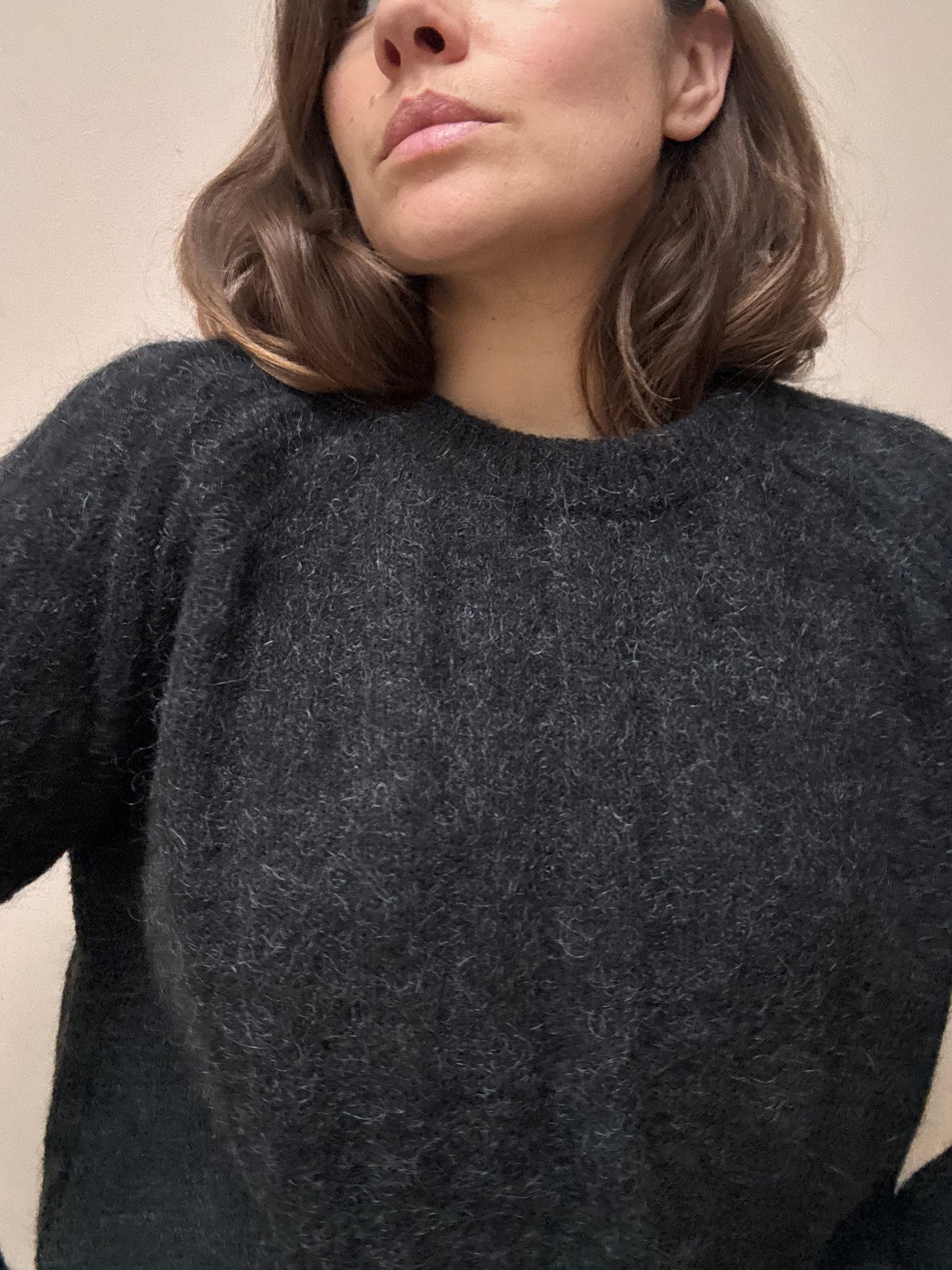 Soft black jumper size Medium