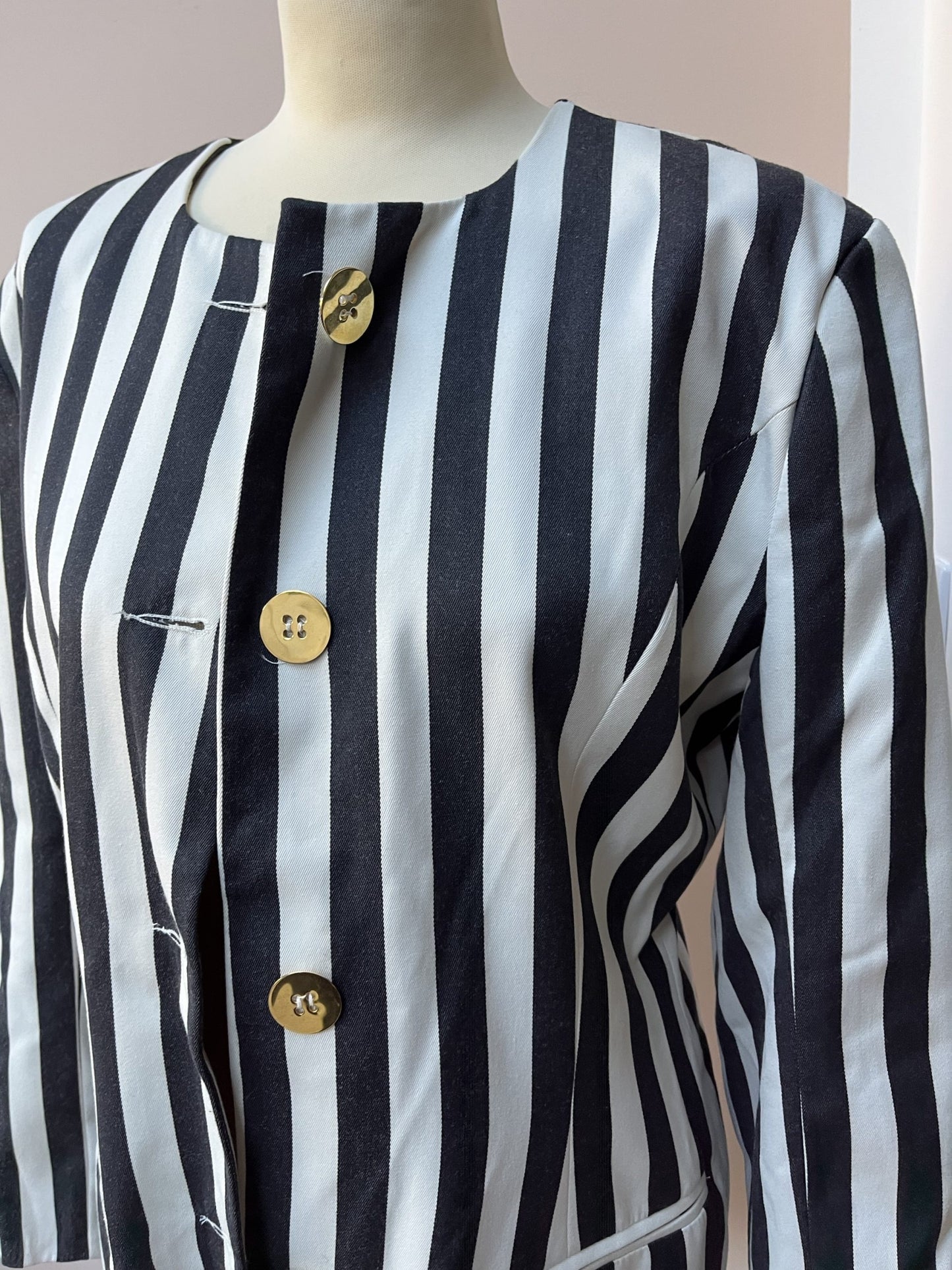 Vintage striped blazer size 12