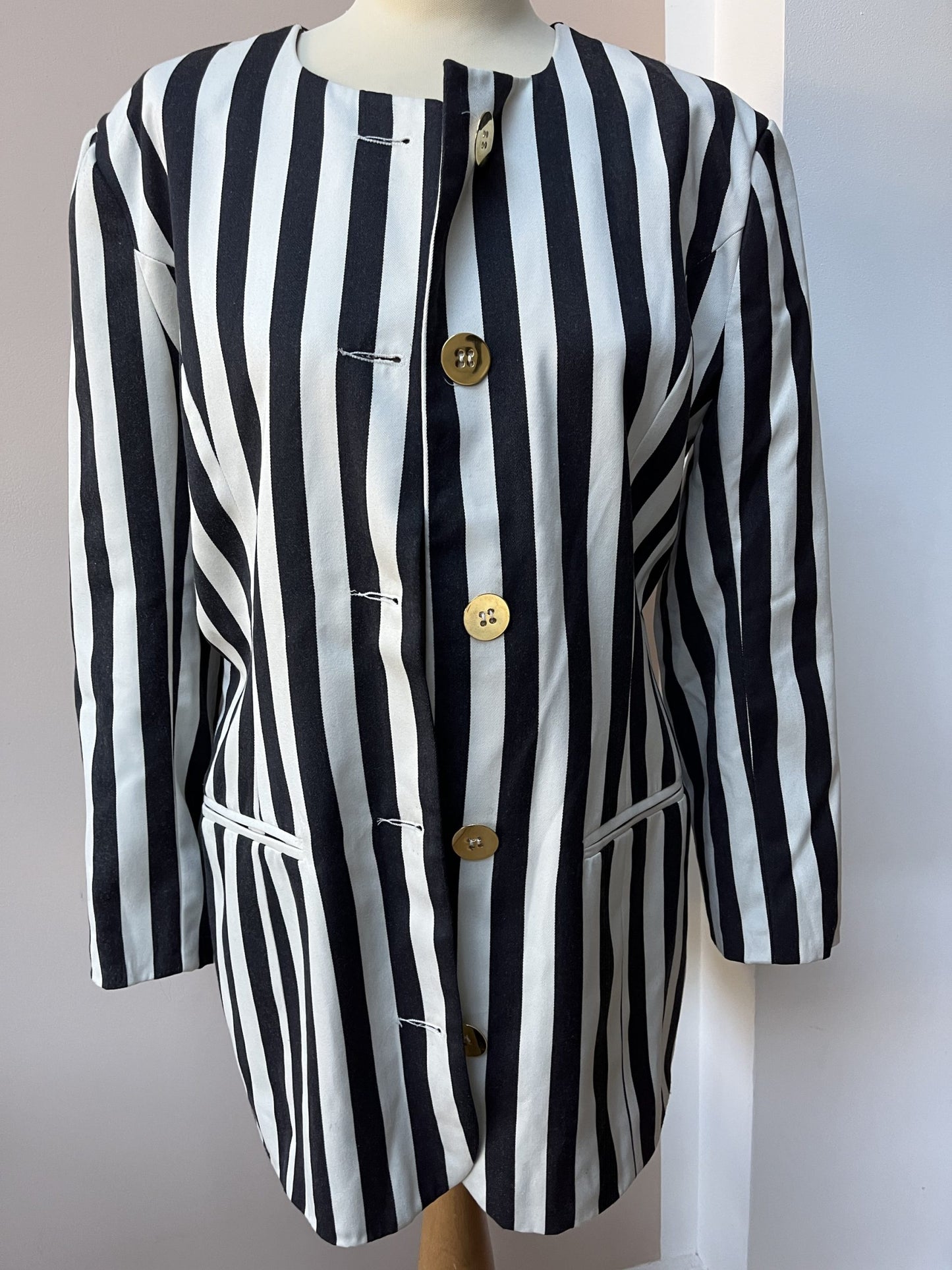 Vintage striped blazer size 12