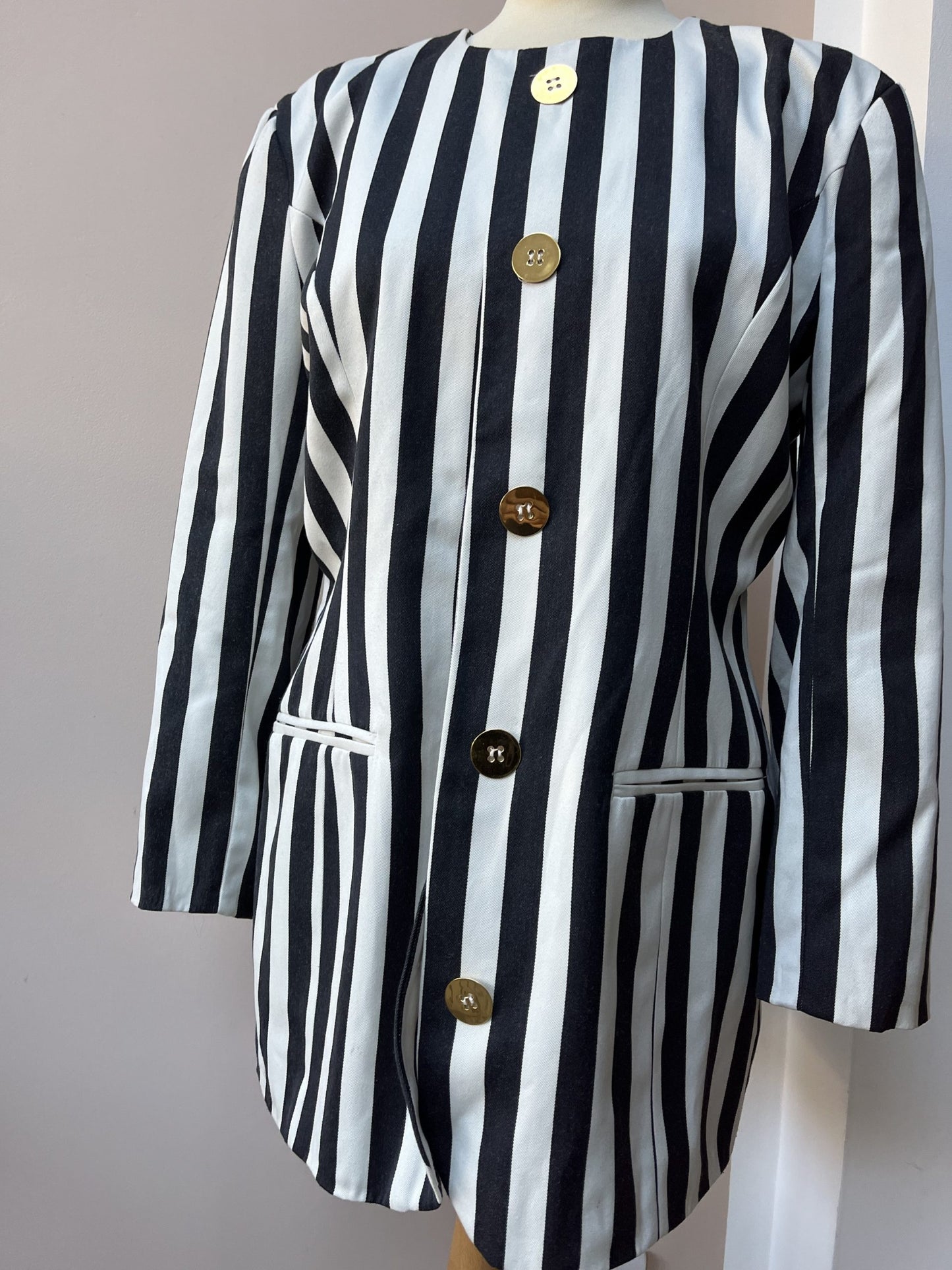 Vintage striped blazer size 12