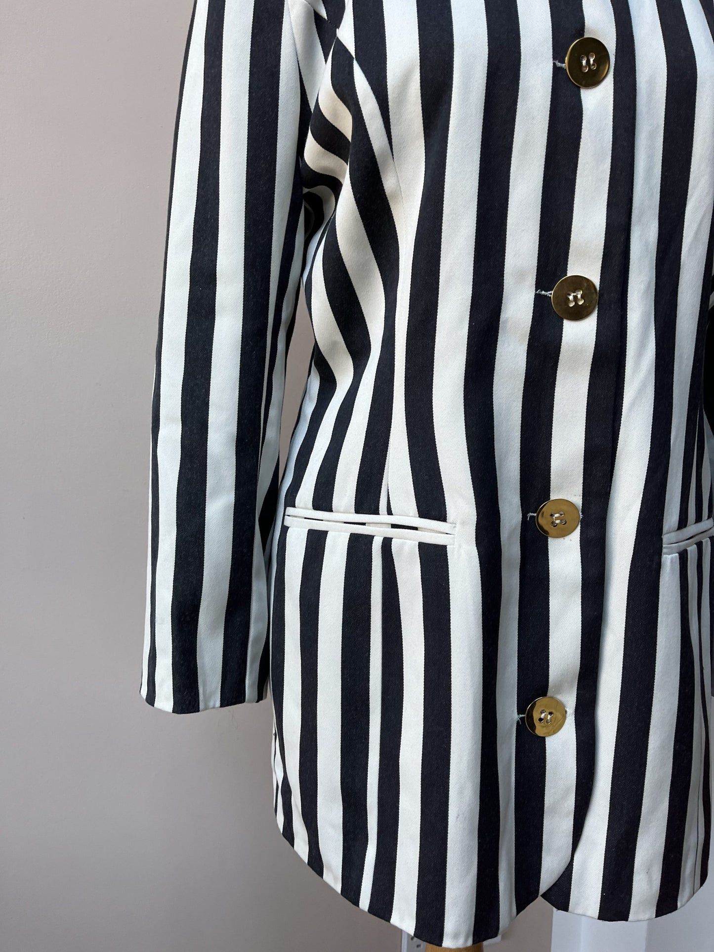 Vintage striped blazer size 12