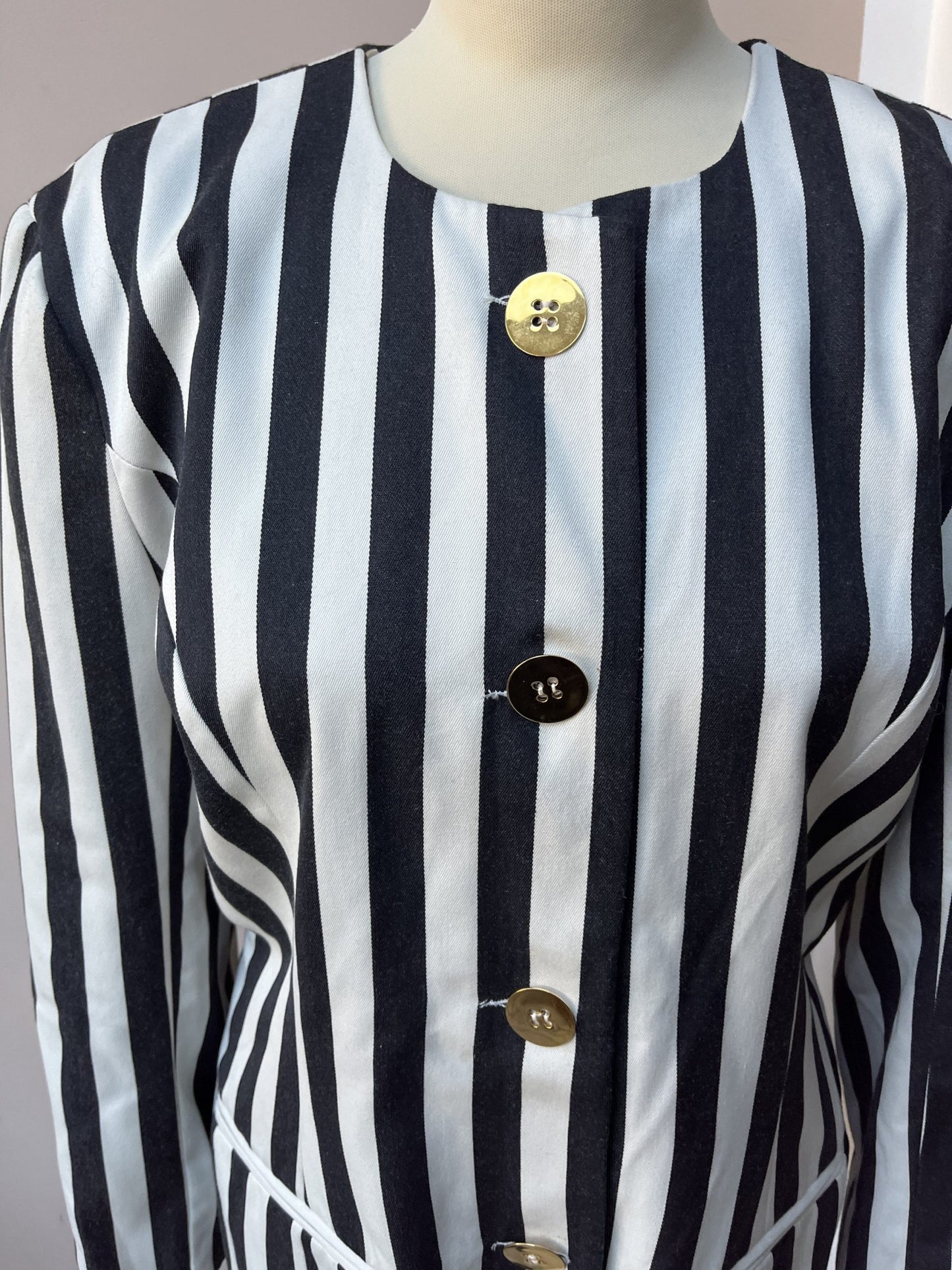 Vintage striped blazer size 12