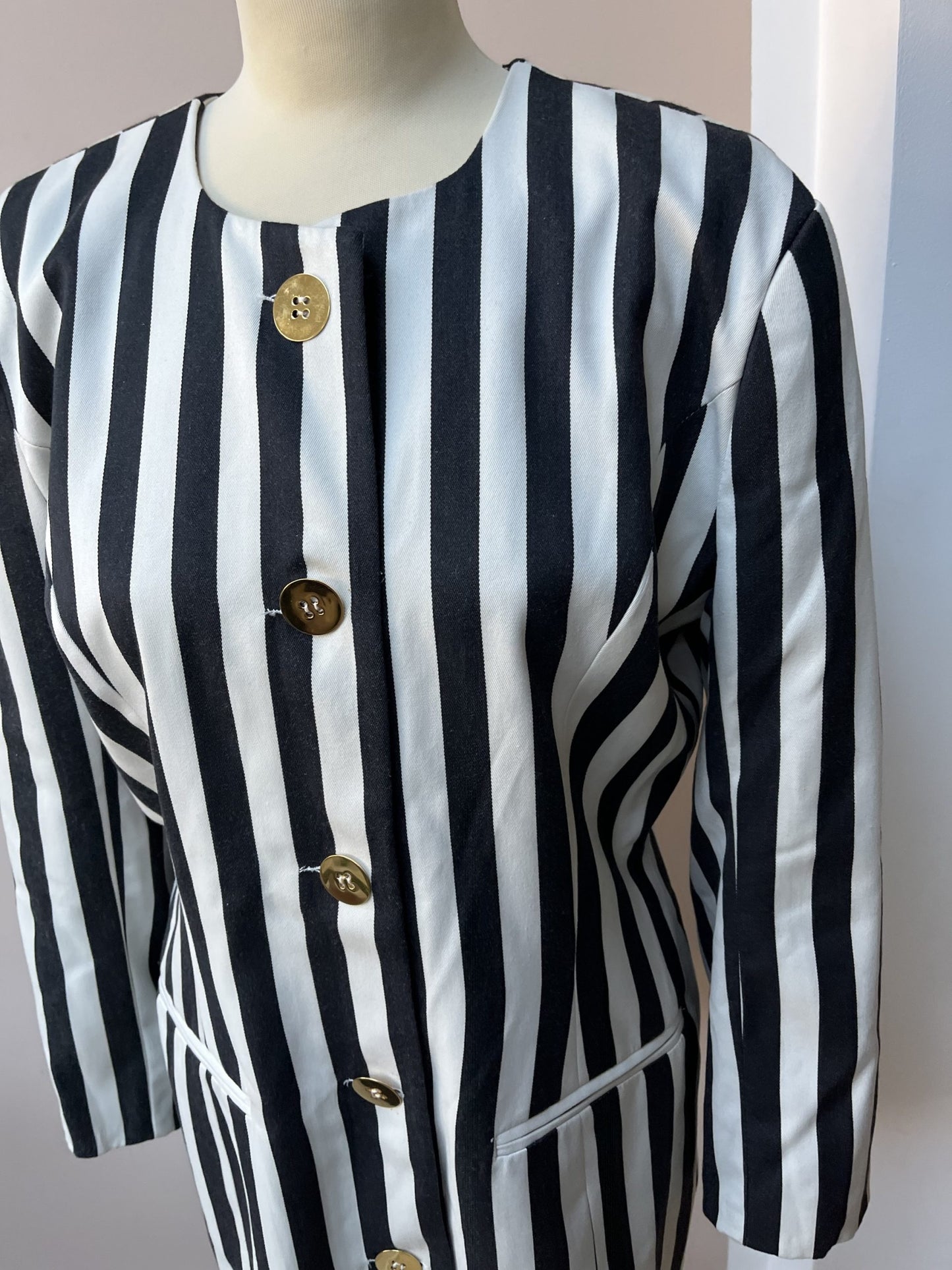 Vintage striped blazer size 12