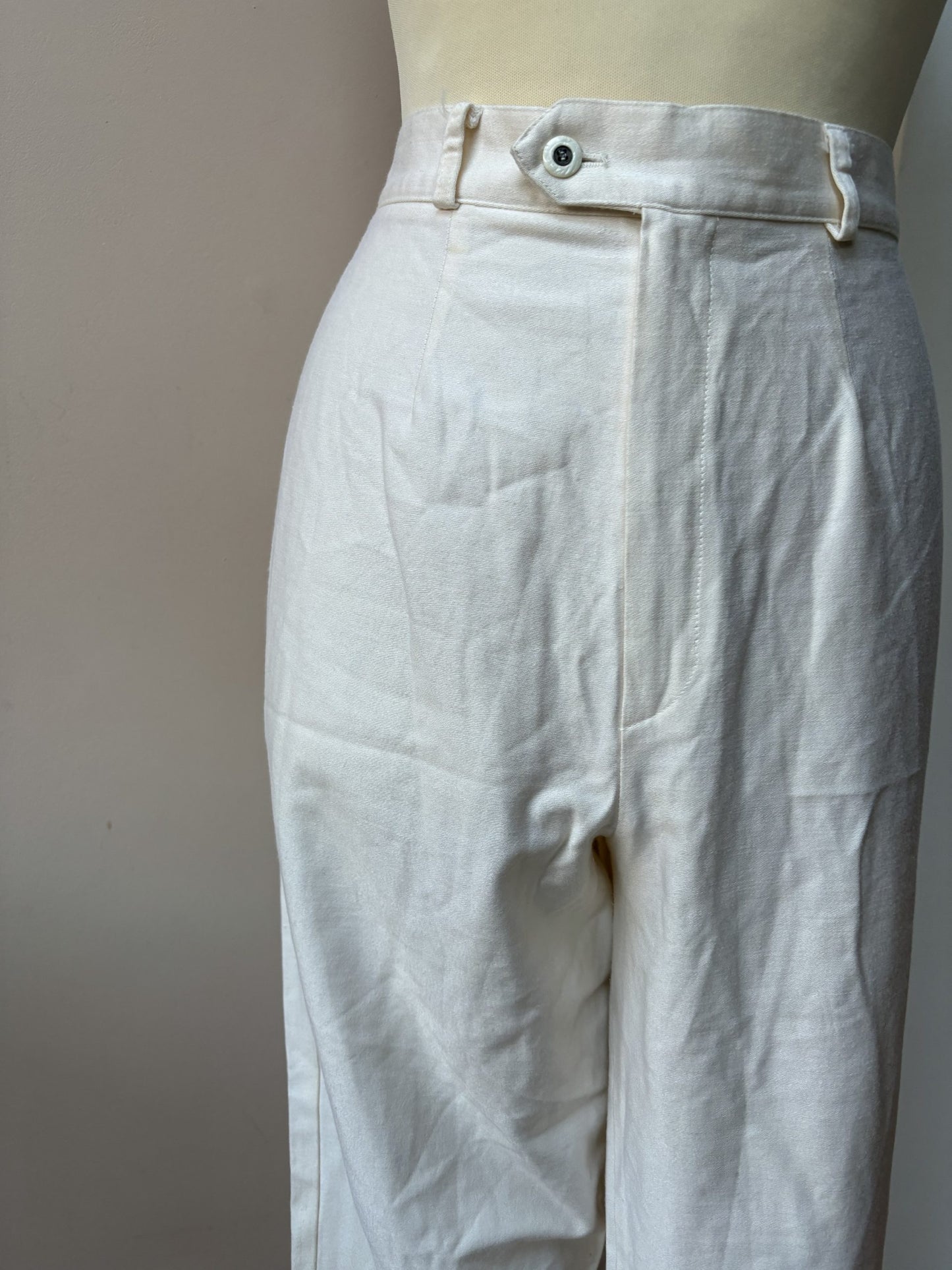 Vintage trousers with elastic size 10
