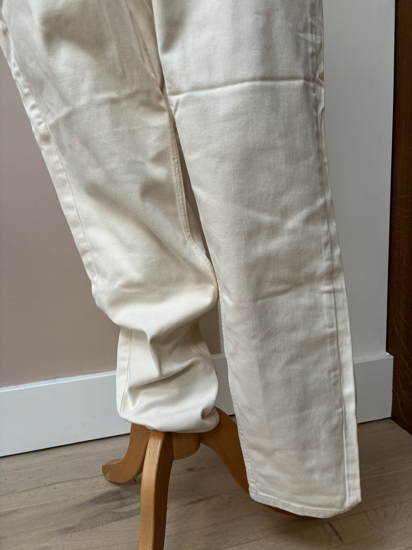 Cream jeans size 10/12