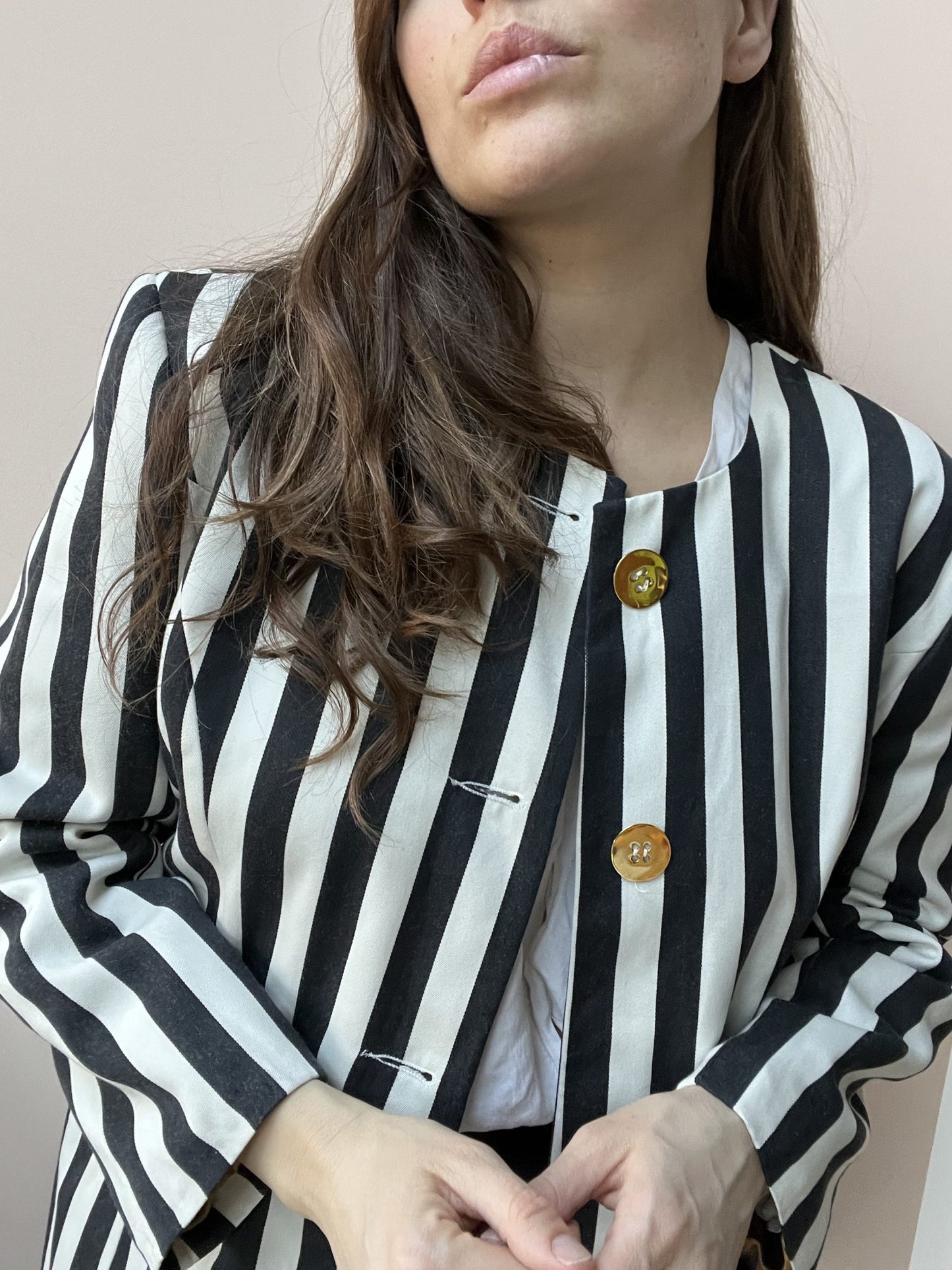 Vintage striped blazer size 12