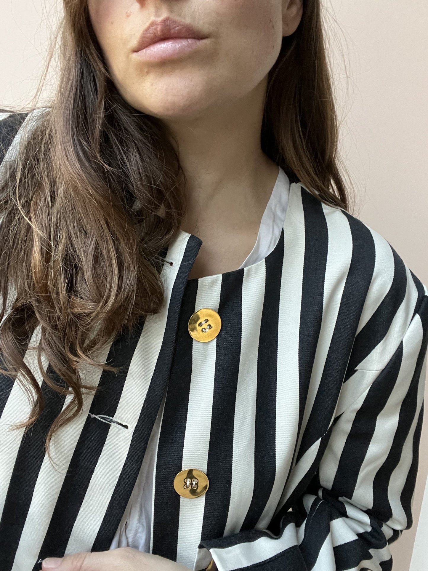 Vintage striped blazer size 12