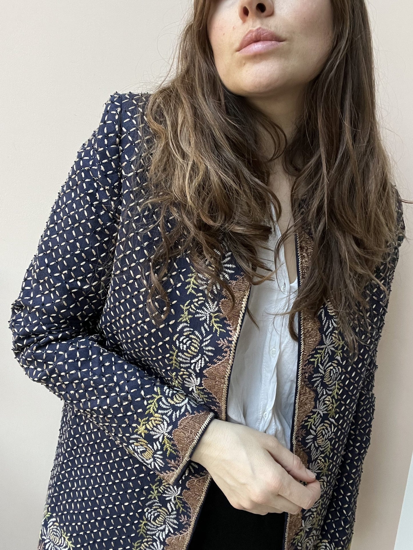 Vintage embroidered jacket Size 8/10