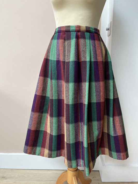 Vintage wool mix skirt size 10