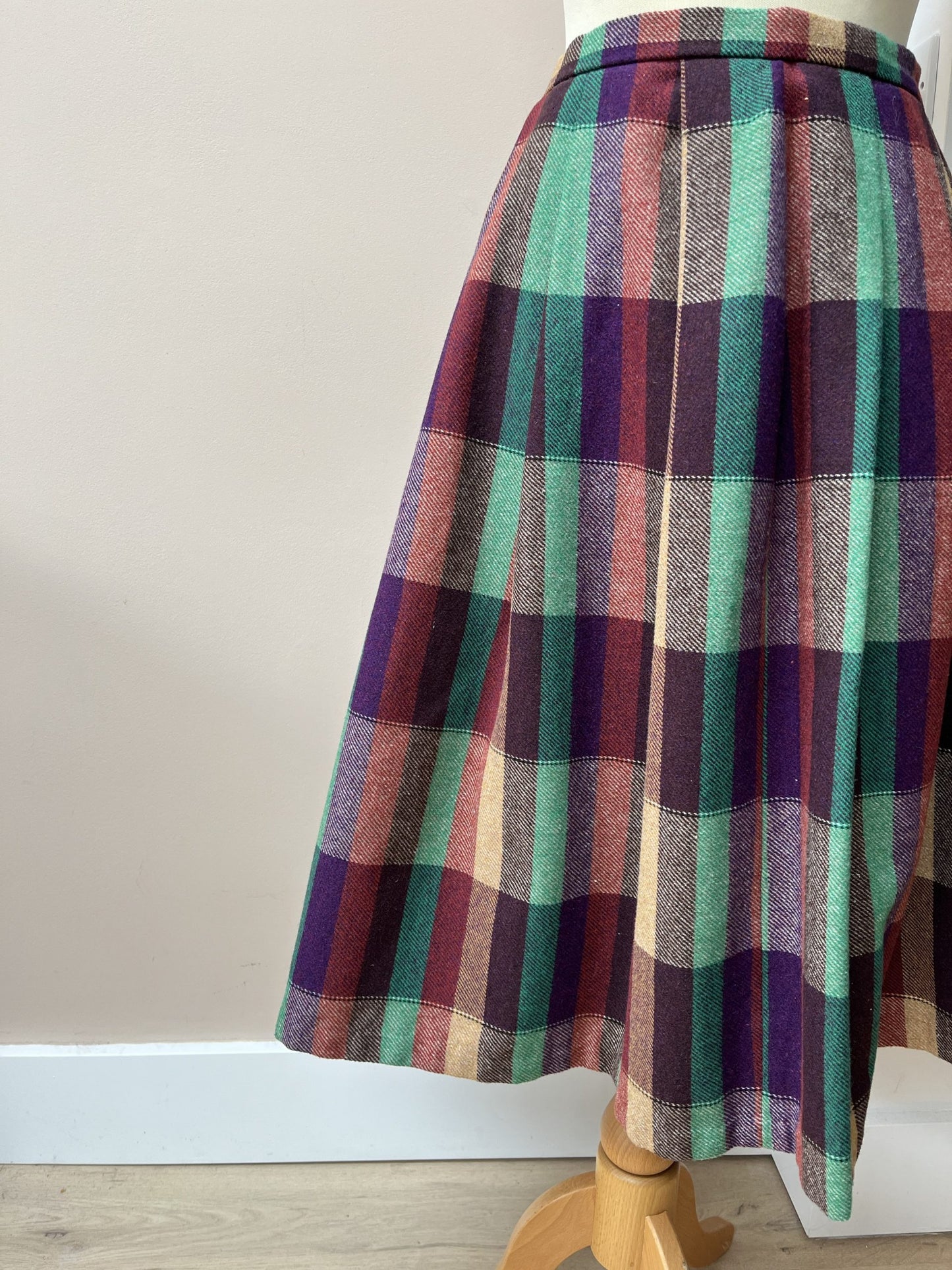 Vintage wool mix skirt size 10