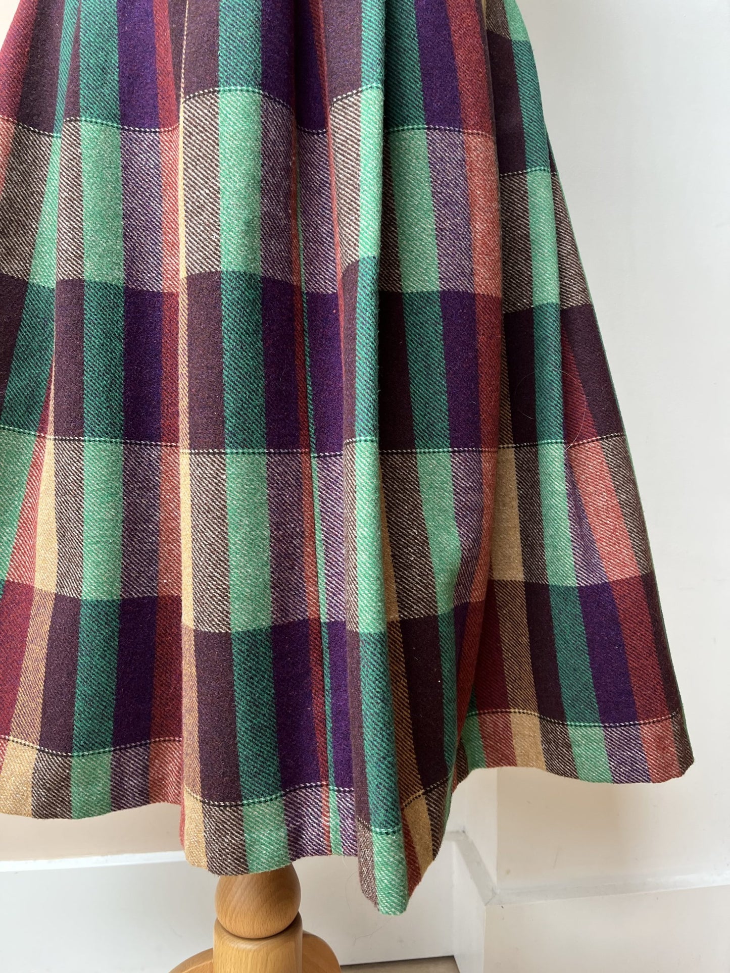 Vintage wool mix skirt size 10