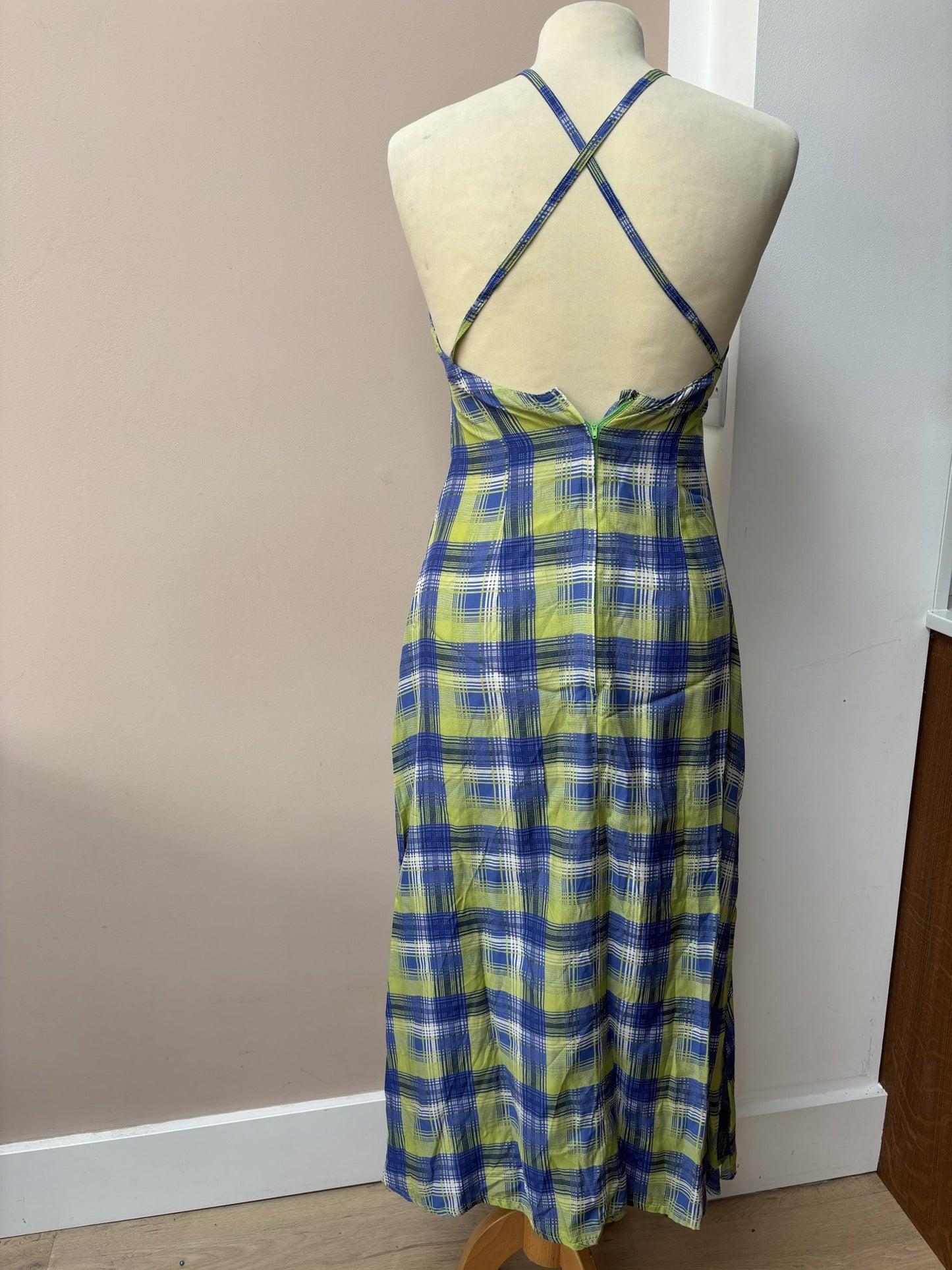 Vintage cross back dress size 8/10