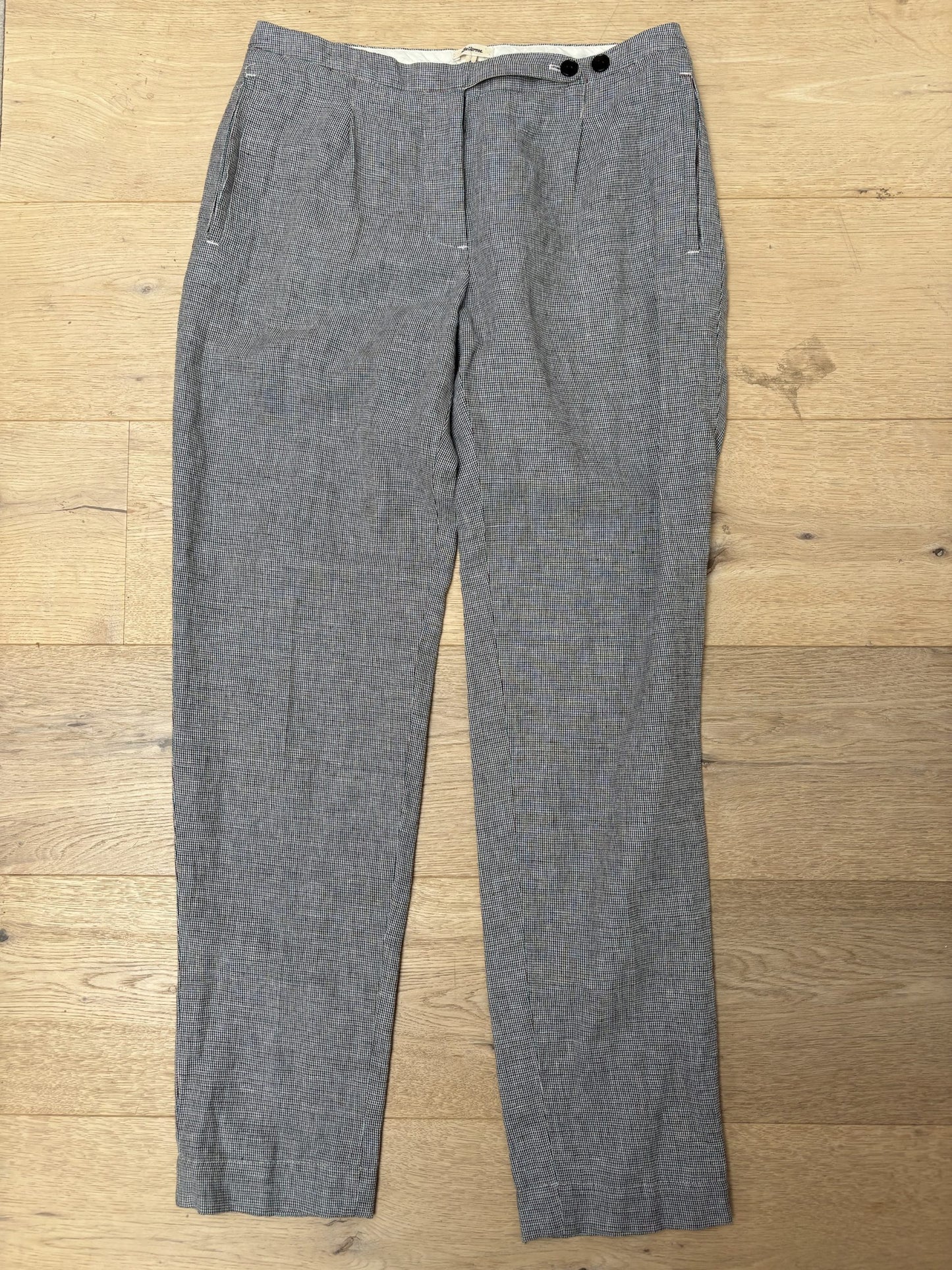 Bellerose cotton linen mix trousers size 8