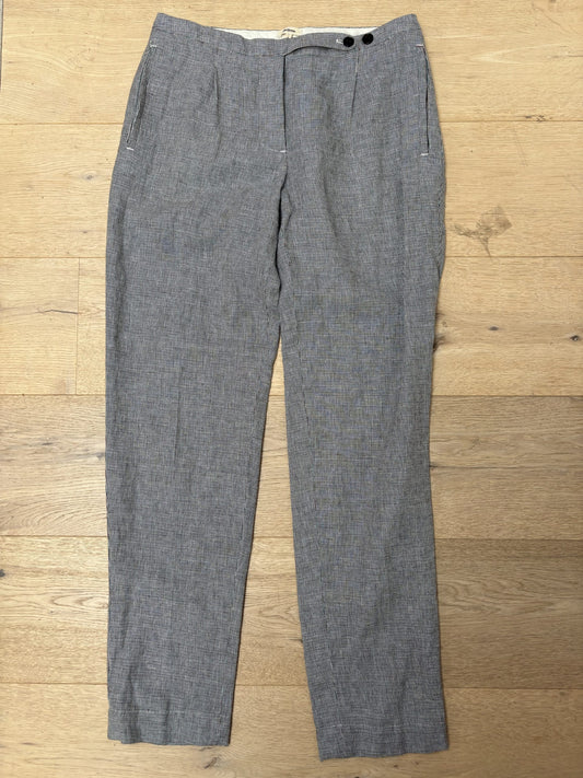 Bellerose cotton linen mix trousers size 8