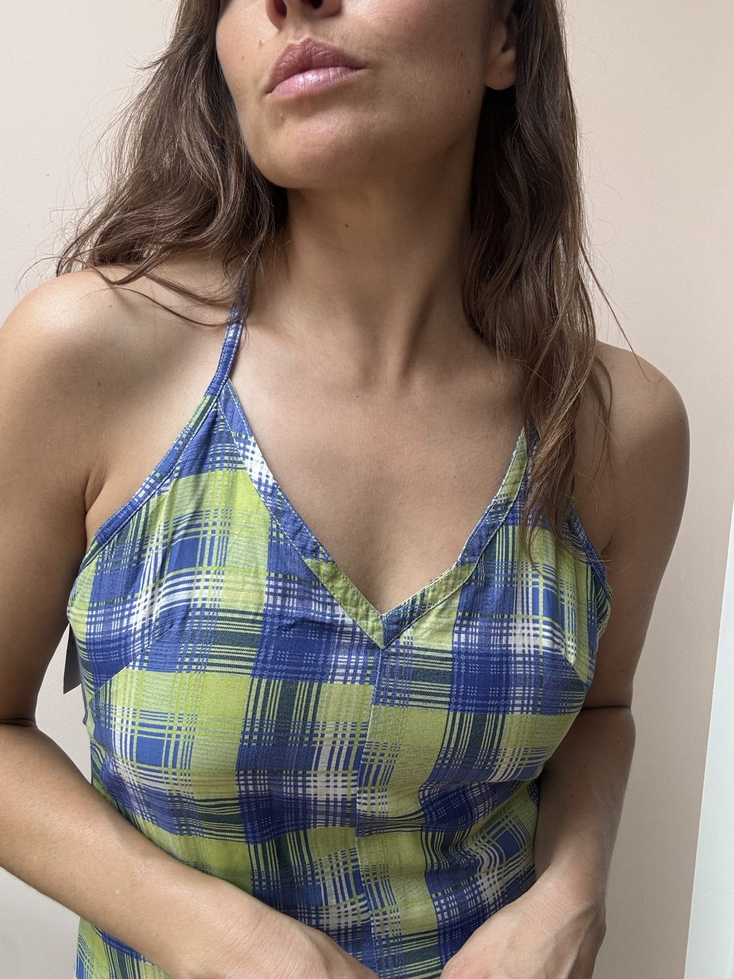 Vintage cross back dress size 8/10