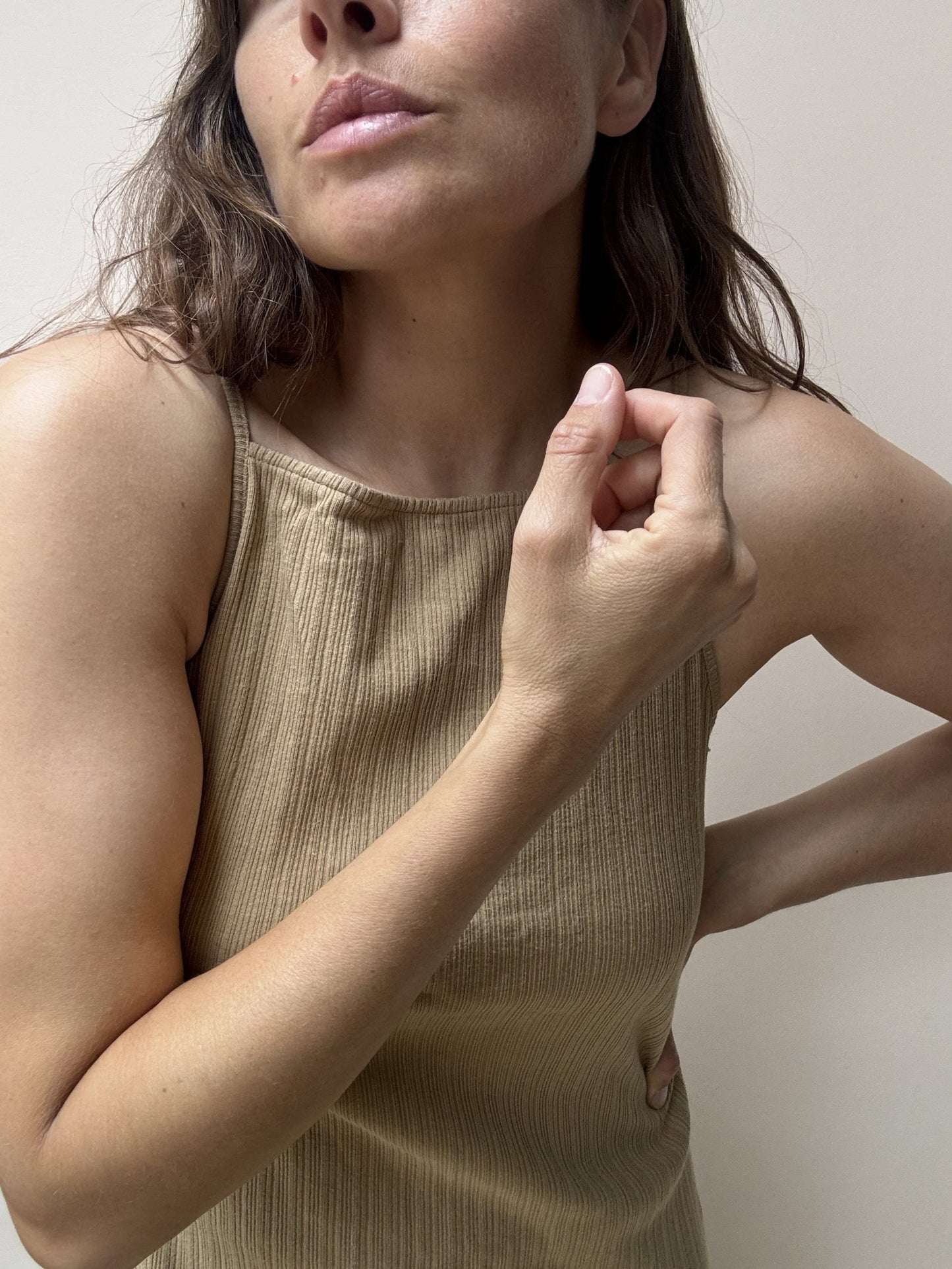 Ribbed cotton dress size 12