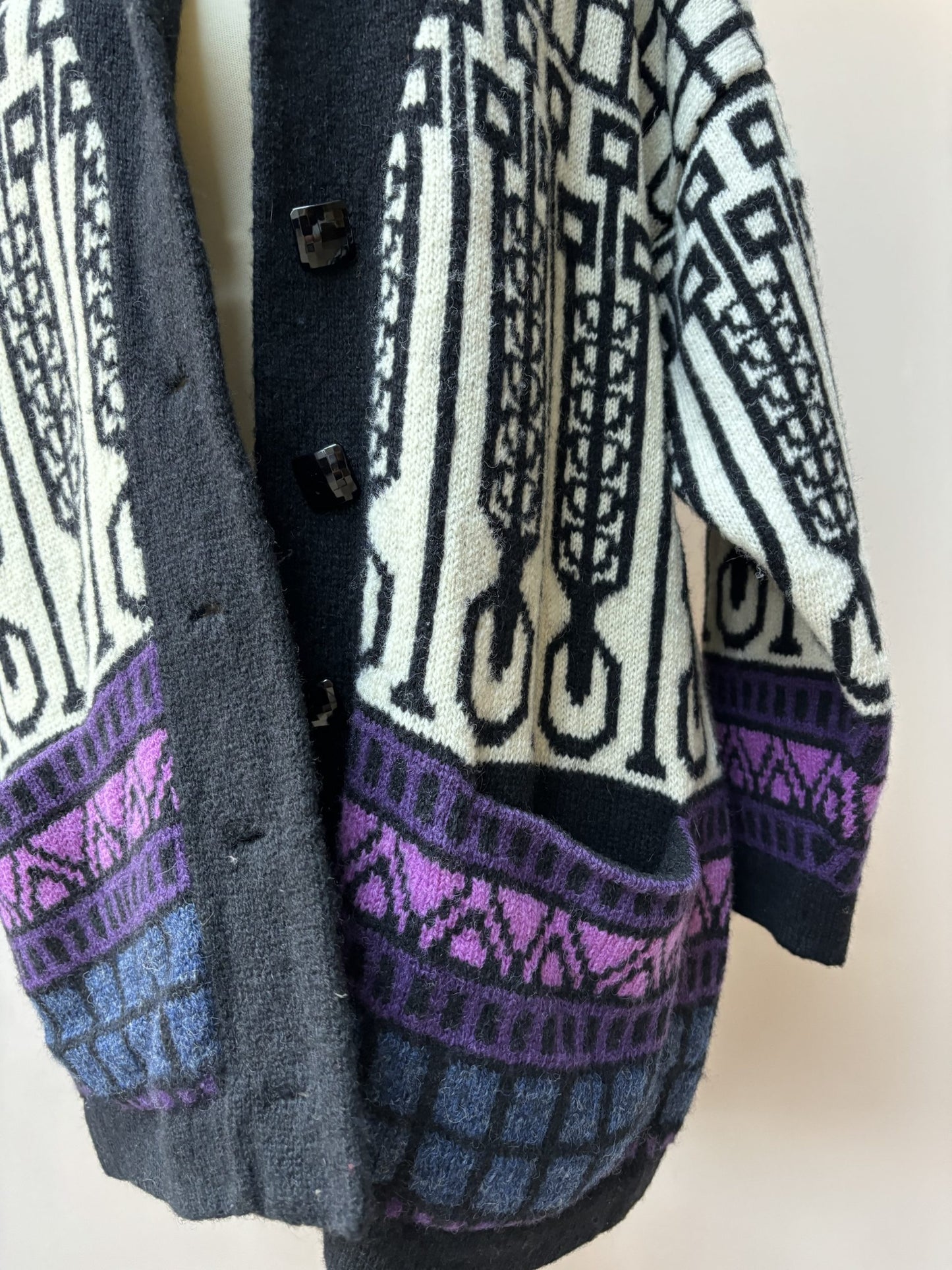 Vintage wool cardigan size 10/12